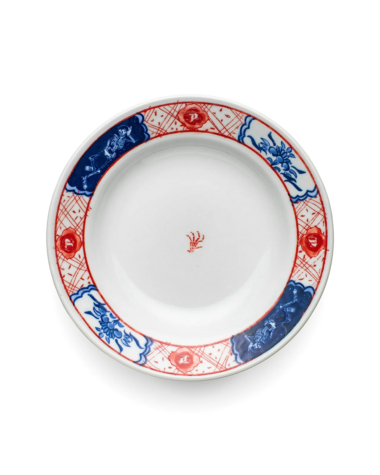 Mari Adachi Kutani-Style Circle Plate