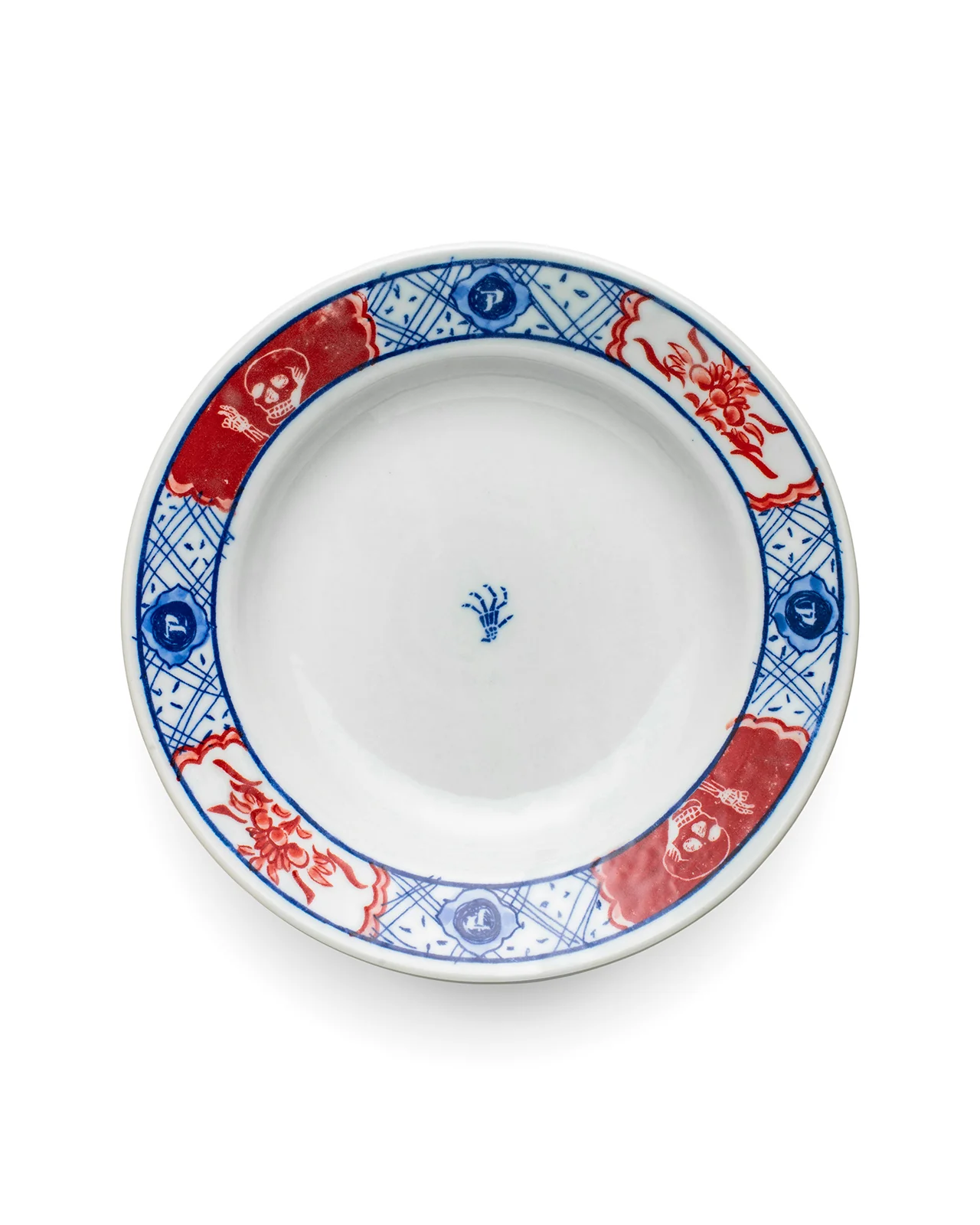Mari Adachi Kutani-Style Circle Plate