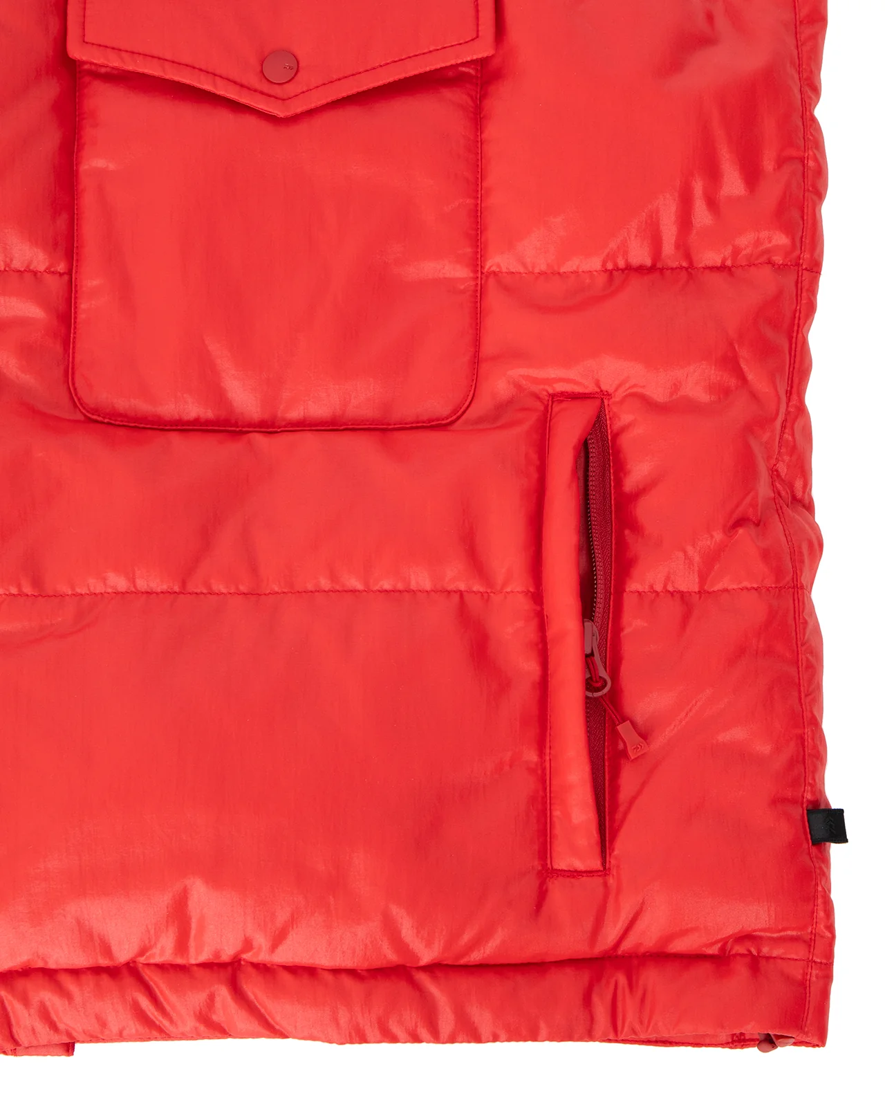 Daiwa Pier39 Tech Climbers Down Vest, Red (Reversible) - Image 6