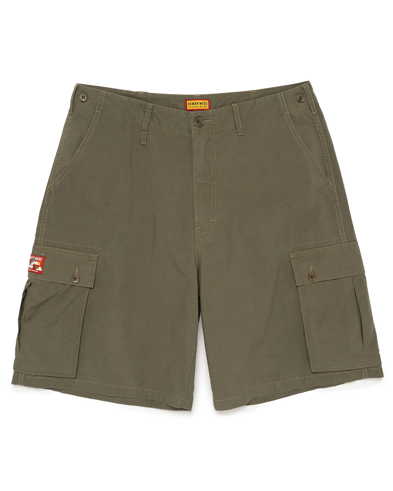 Human Made Cargo Shorts, Olive Drab