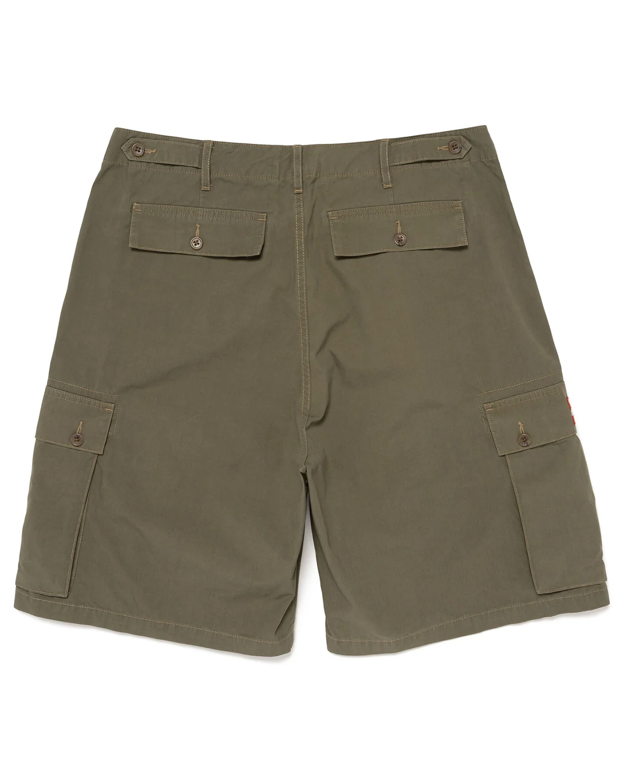 Human Made Cargo Shorts, Olive Drab - Image 3