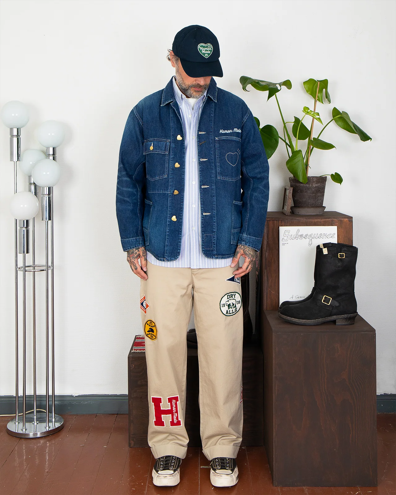 Human Made Denim Coverall Jacket - Image 6