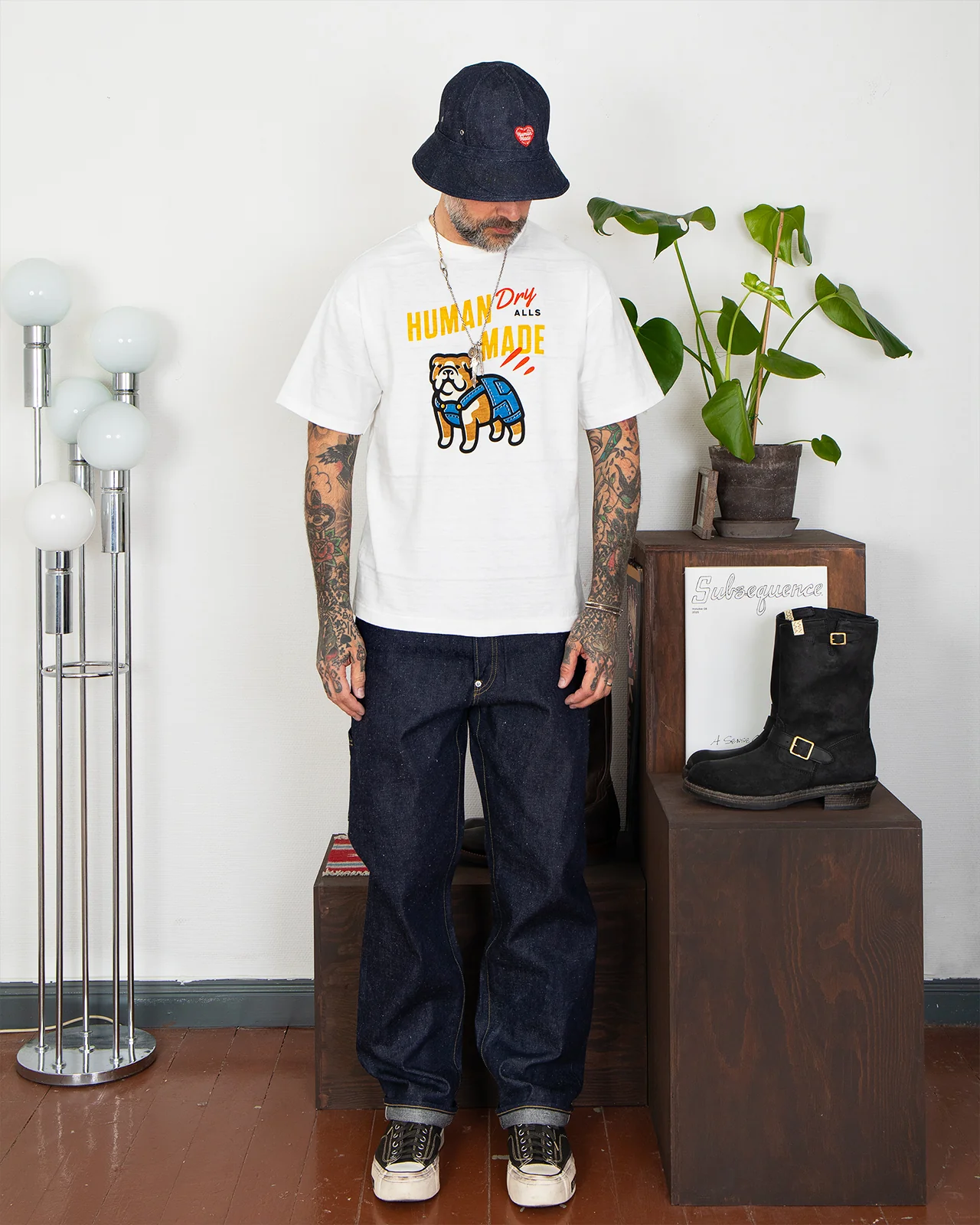 Human Made Straight Denim Pants Past - Image 11