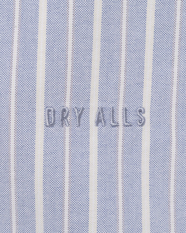 Human Made Stripe Ox B.D Shirt, Blue - Image 7