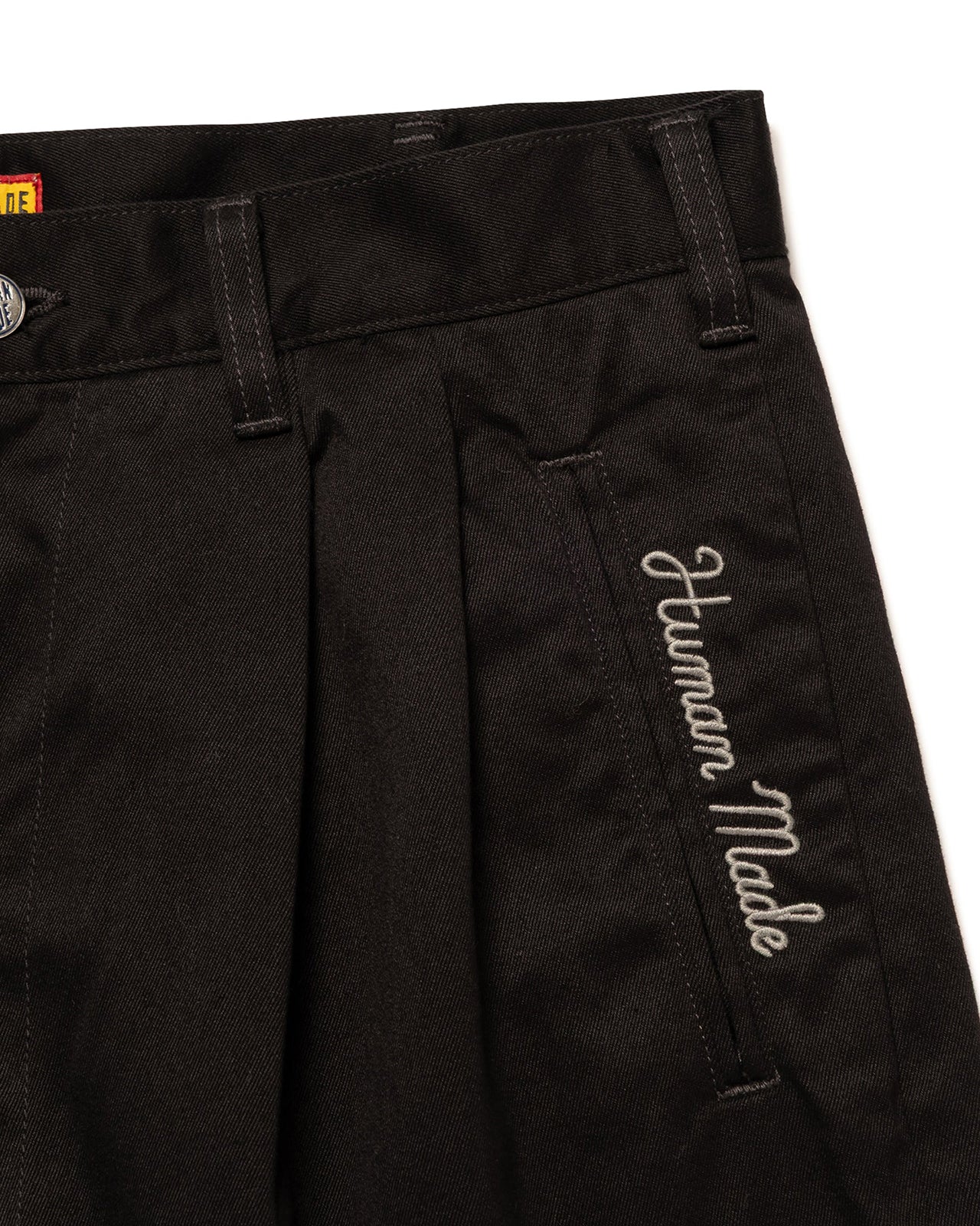 Human Made Wide Chino Pants, Black - Image 5