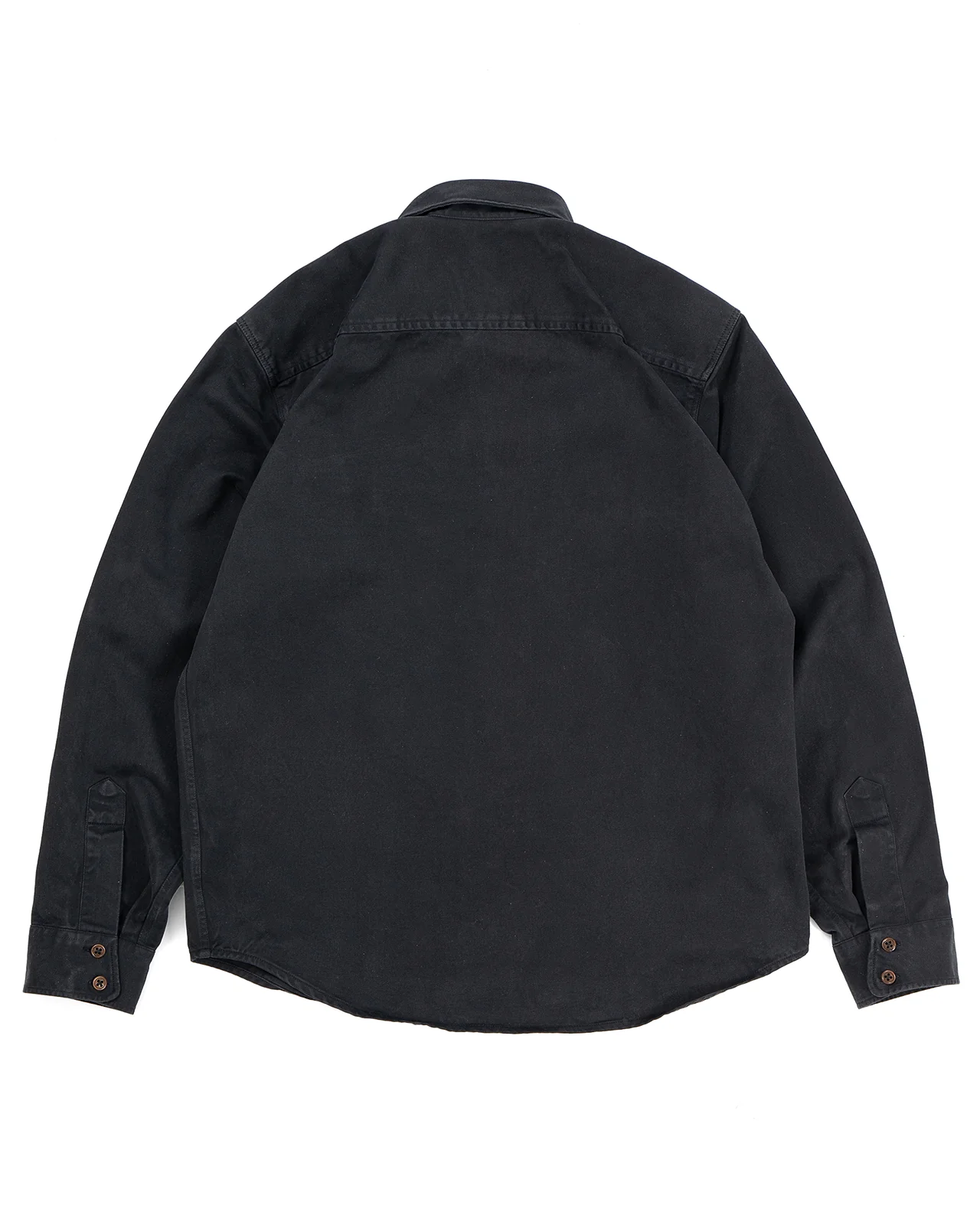 Indigofera Alamo Shirt, Cotton Twill, Marshall Black - Image 5