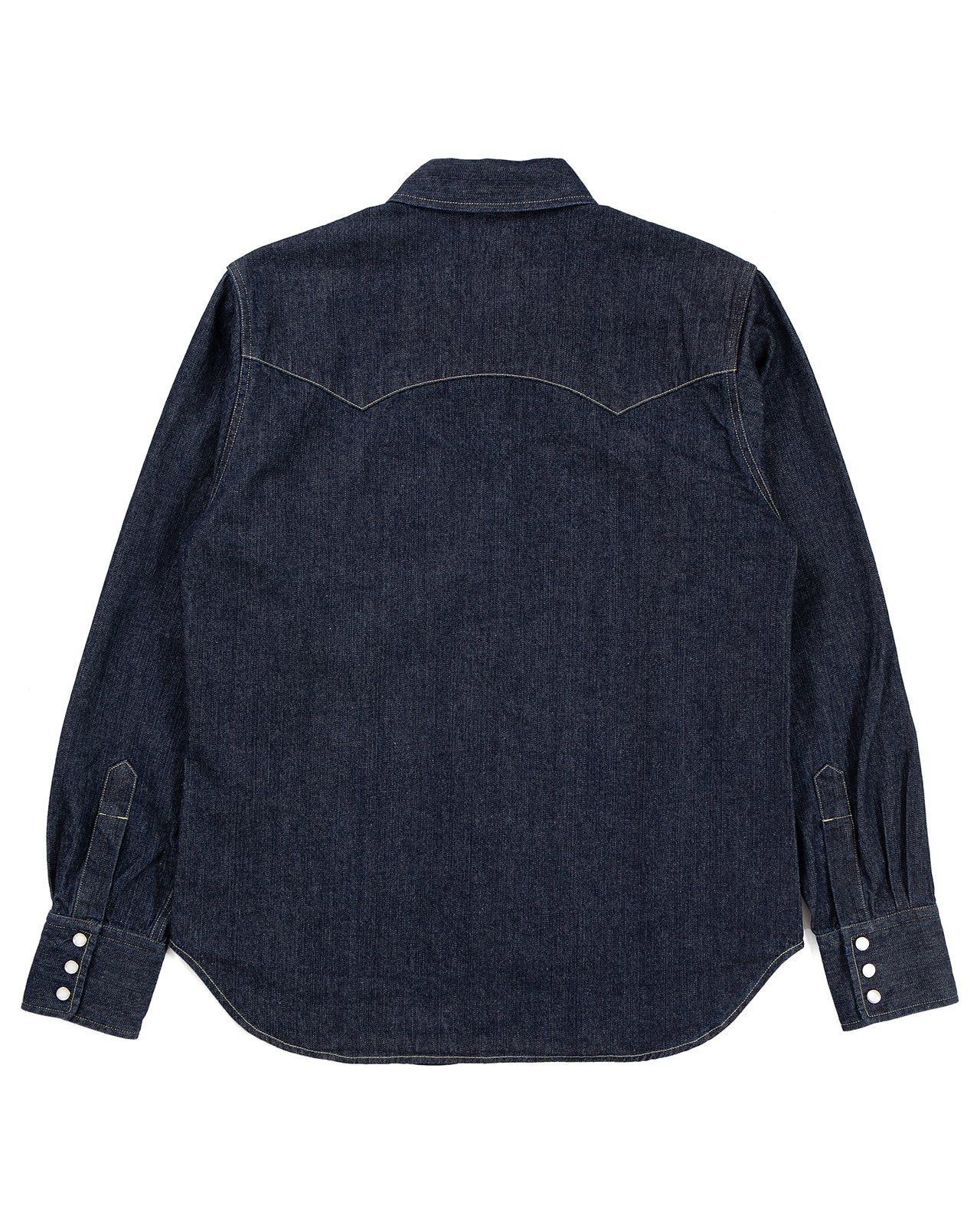 Indigofera Bowman Shirt, 50s Denim, Soaked - Image 4