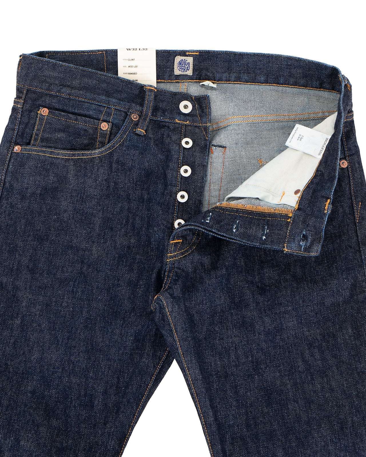 Indigofera Clint Jeans, Shiroyama Soaked - Image 3
