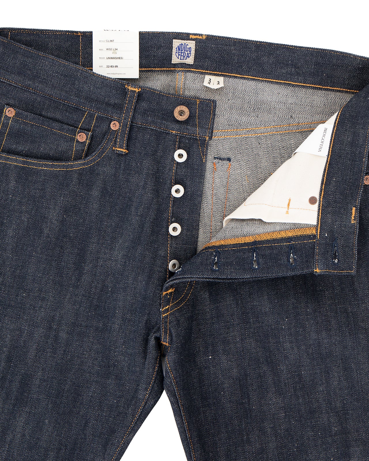 Indigofera Clint Jeans, Yoshino Natural Indigo - Image 4