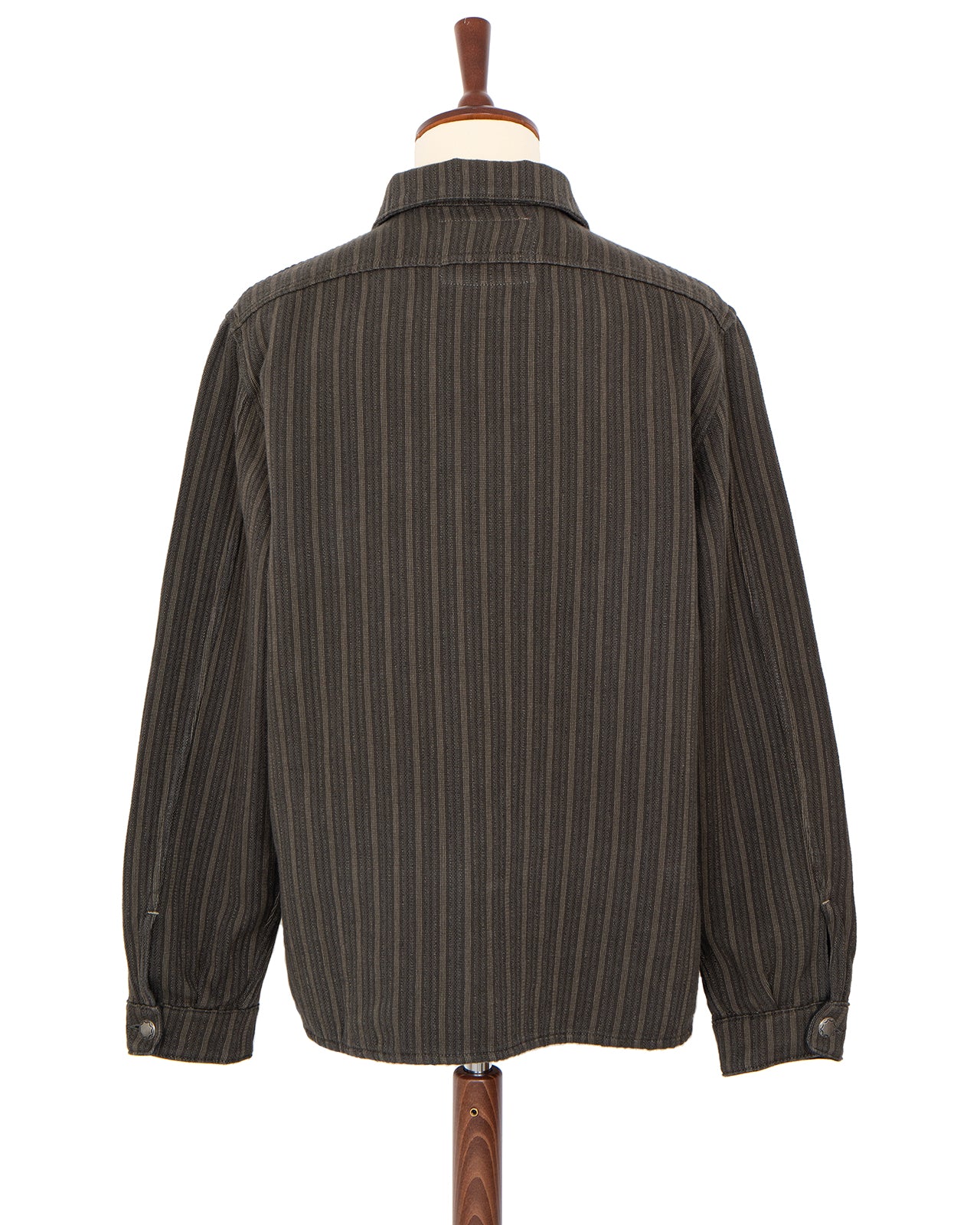 Indigofera Conway Jacket, Charcoal / Beige - Image 5