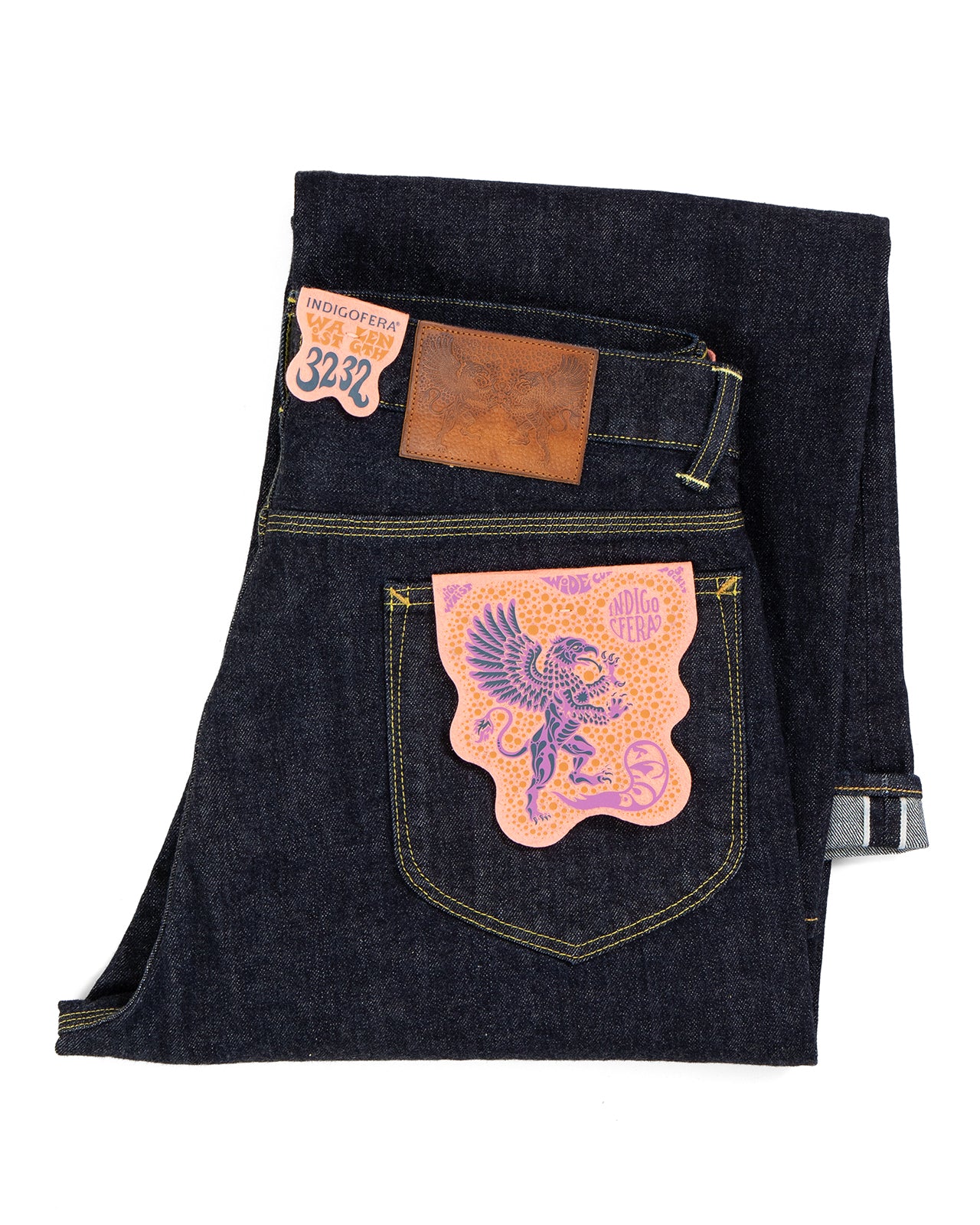 Indigofera Duke Jeans, Overseas Selvage, Soaked - Image 5