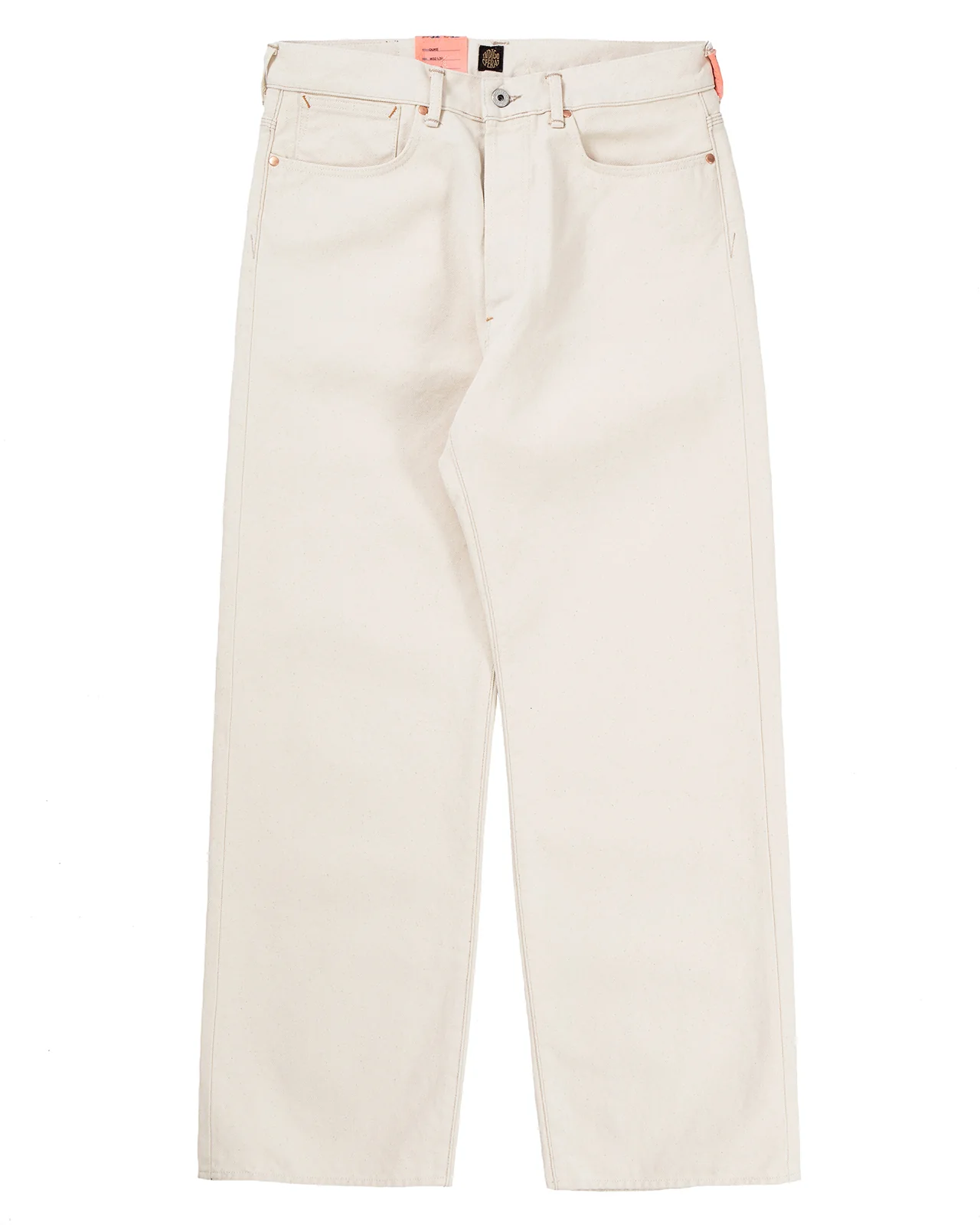 Indigofera Duke Pants, Smithson Canvas, Ecru