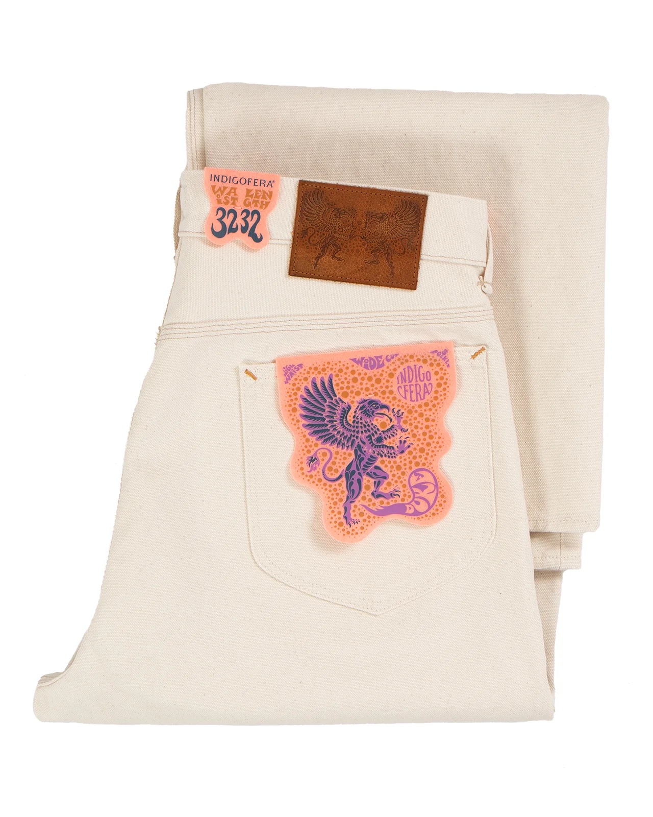 Indigofera Duke Pants, Smithson Canvas, Ecru - Image 3