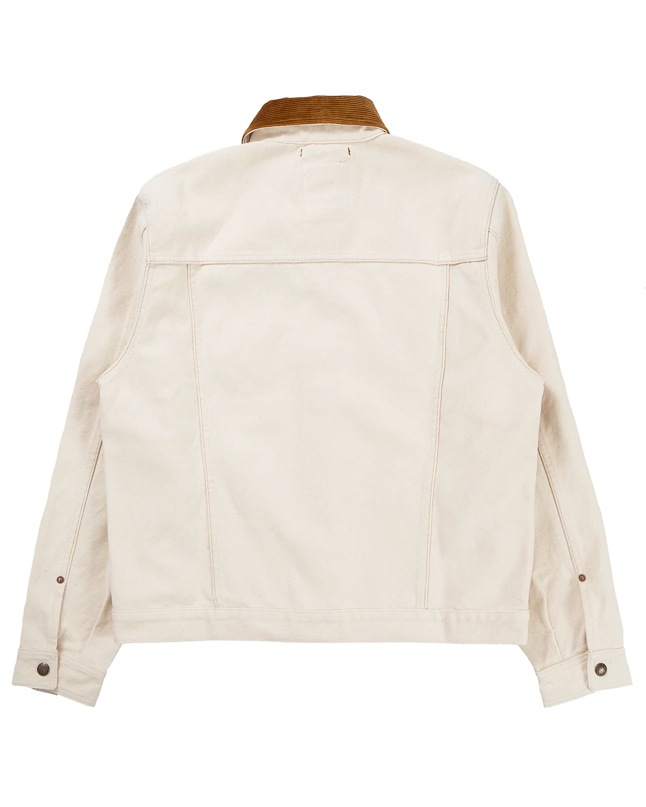 Indigofera Fargo Quarter Jacket, Smithson Canvas, Ecru, Soaked - Image 5