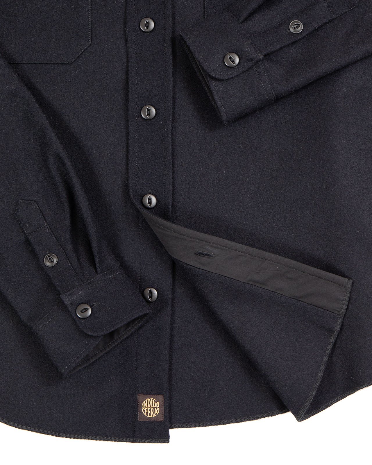 Indigofera Iconic Shirt, Dark Navy - Image 4