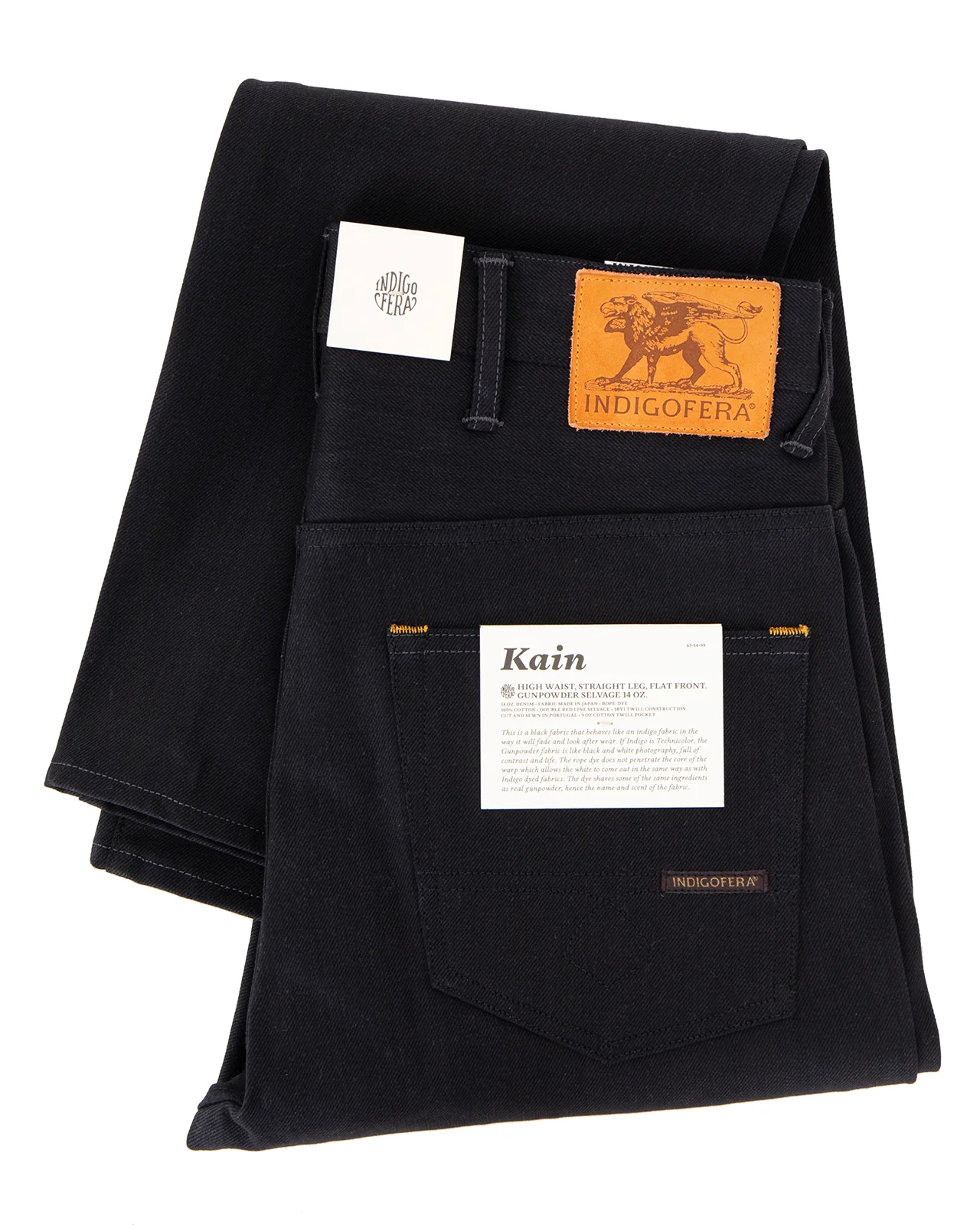 Indigofera Kain Jeans, Gunpowder - Image 4