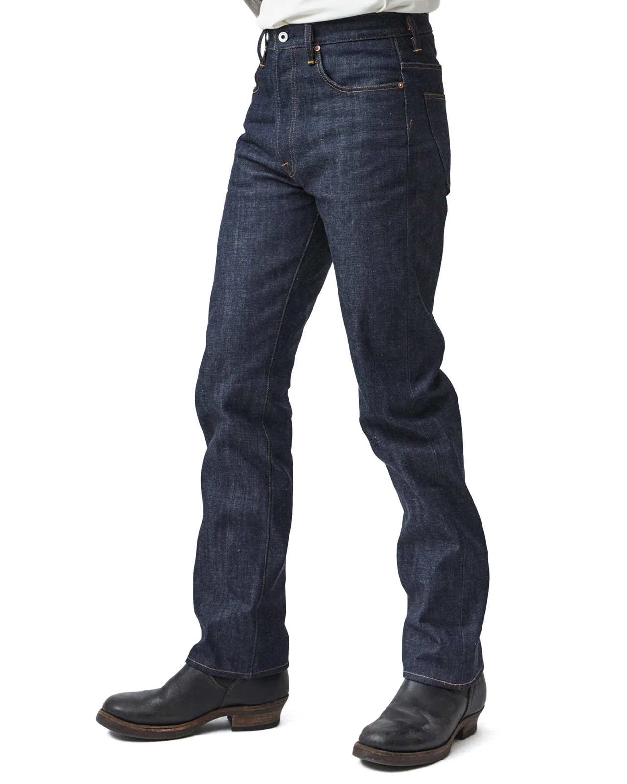 Indigofera Kain Jeans, Vintage 70s Denim - Image 3