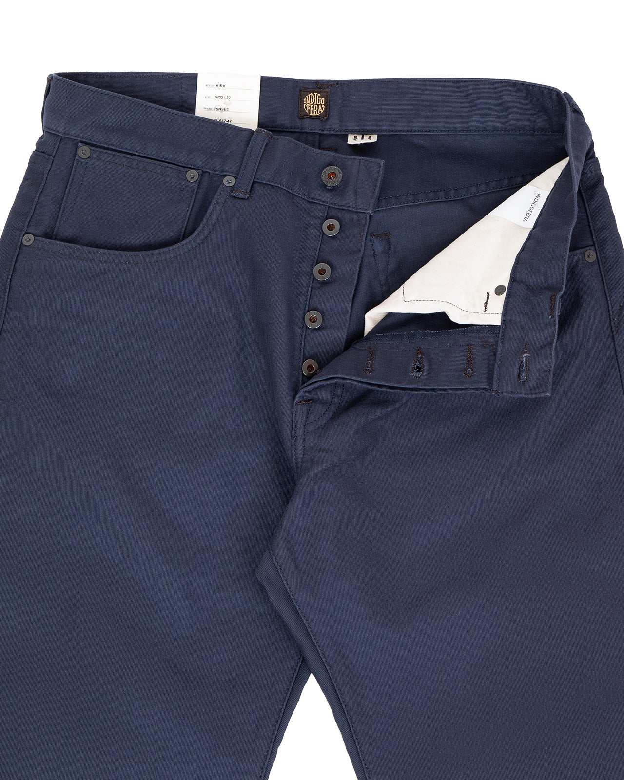 Indigofera Kirk Pants, Bedford Navy - Image 3