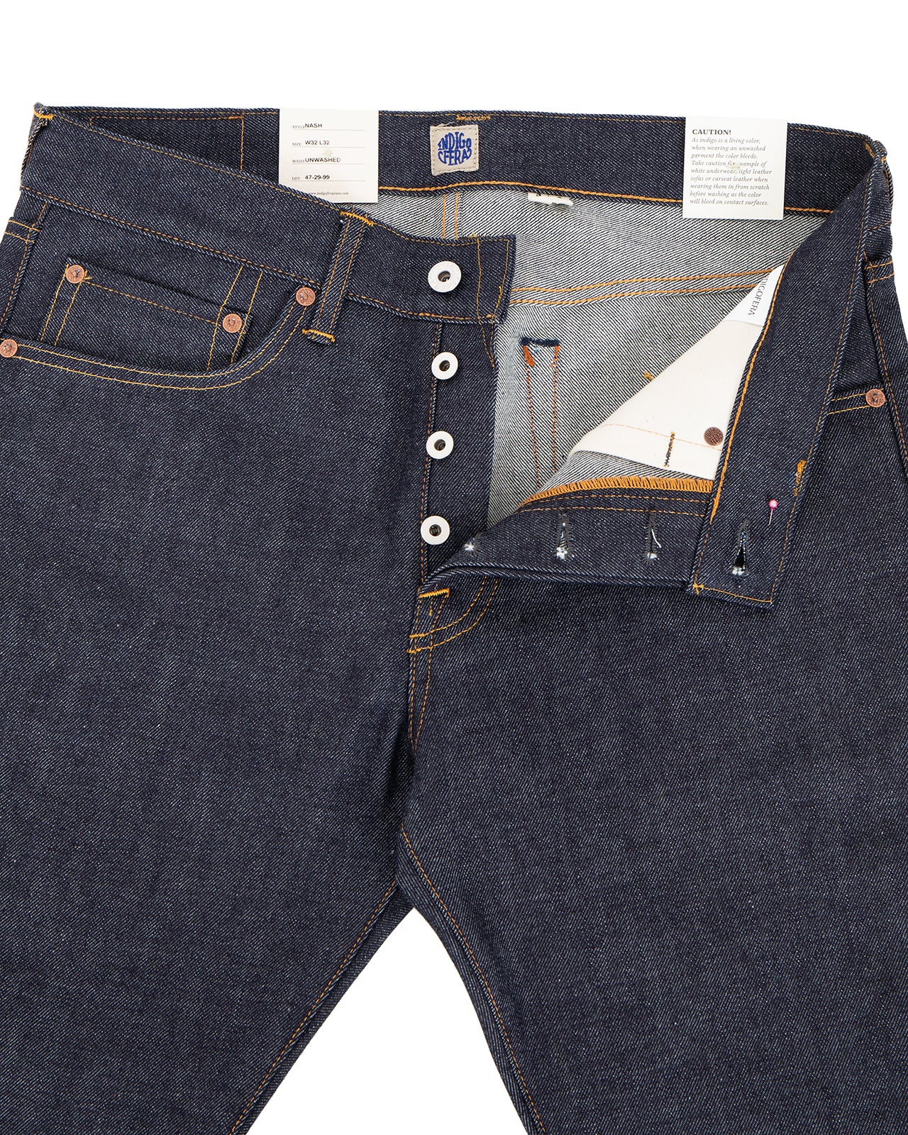 Indigofera Nash Jeans, 29 Handdip - Image 4