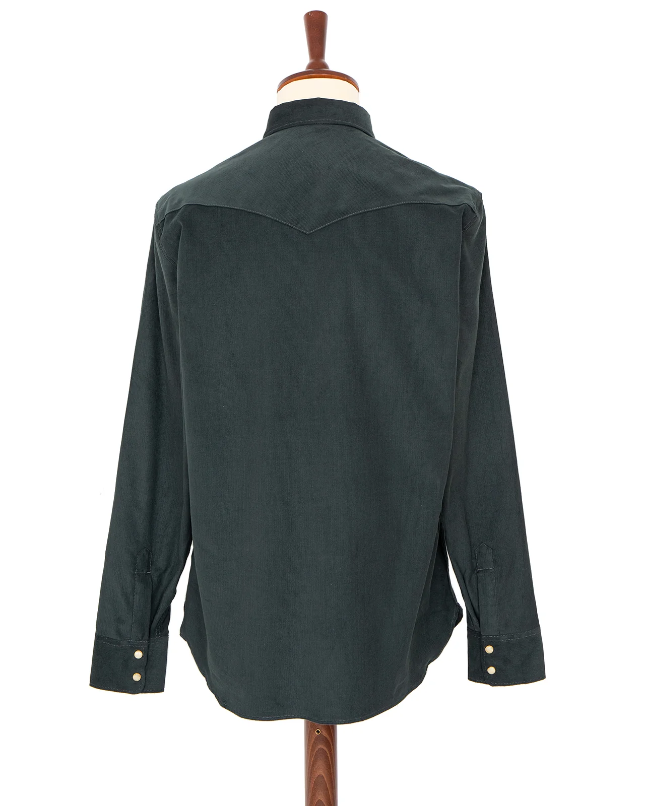 Indigofera Sideras Shirt, Corduroy, Petrol - Image 5