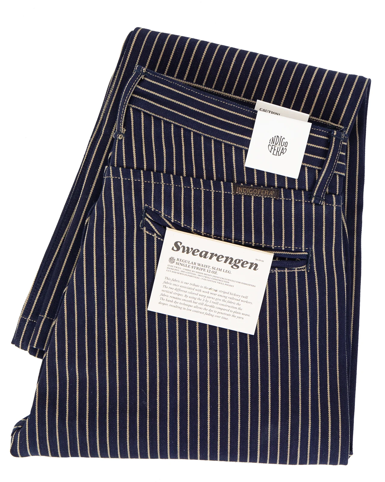 Indigofera Swearengen Pants, Single Stripe - Image 4