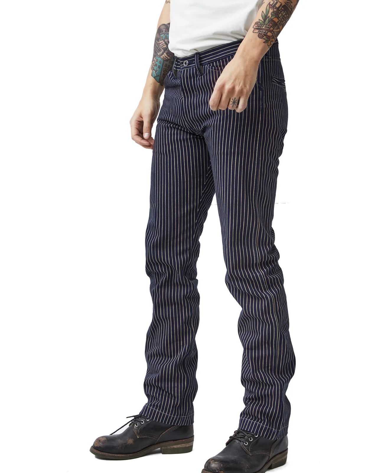 Indigofera Swearengen Pants, Single Stripe - Image 5