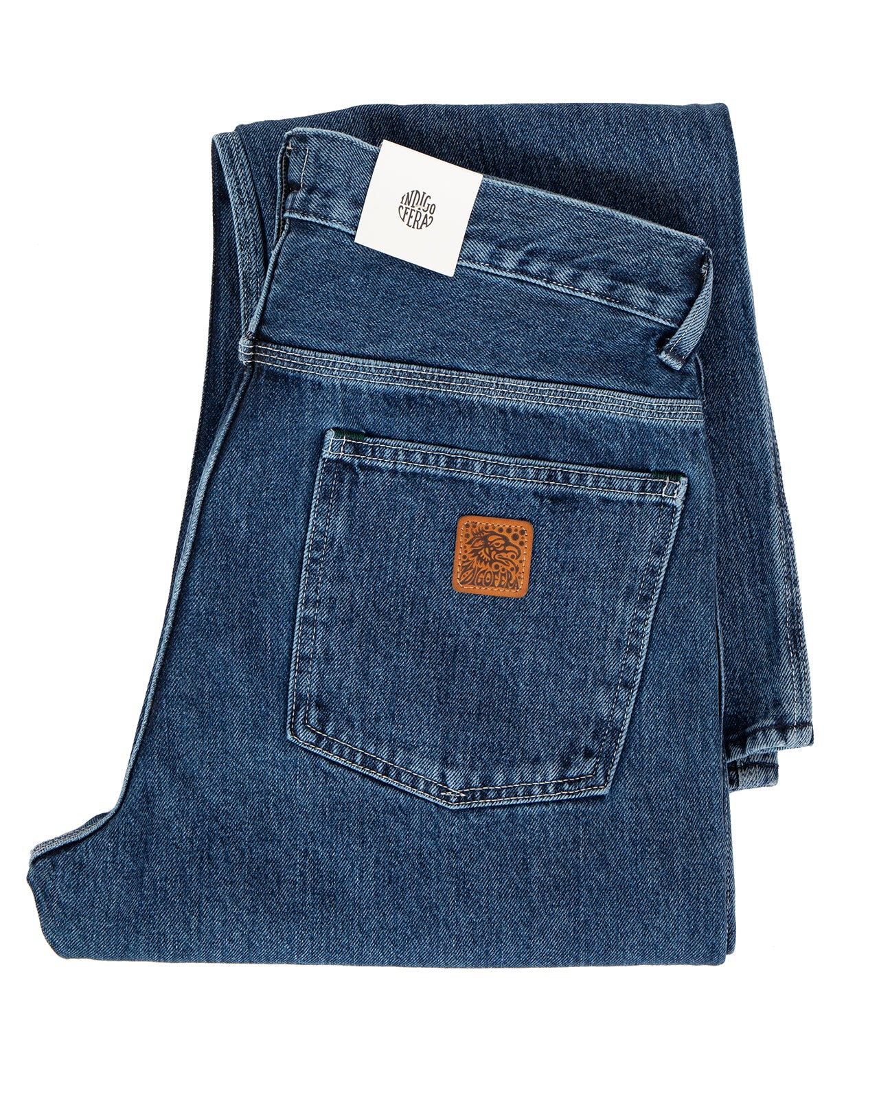 Indigofera Wendell Pants, No 9, Double Wash - Image 4