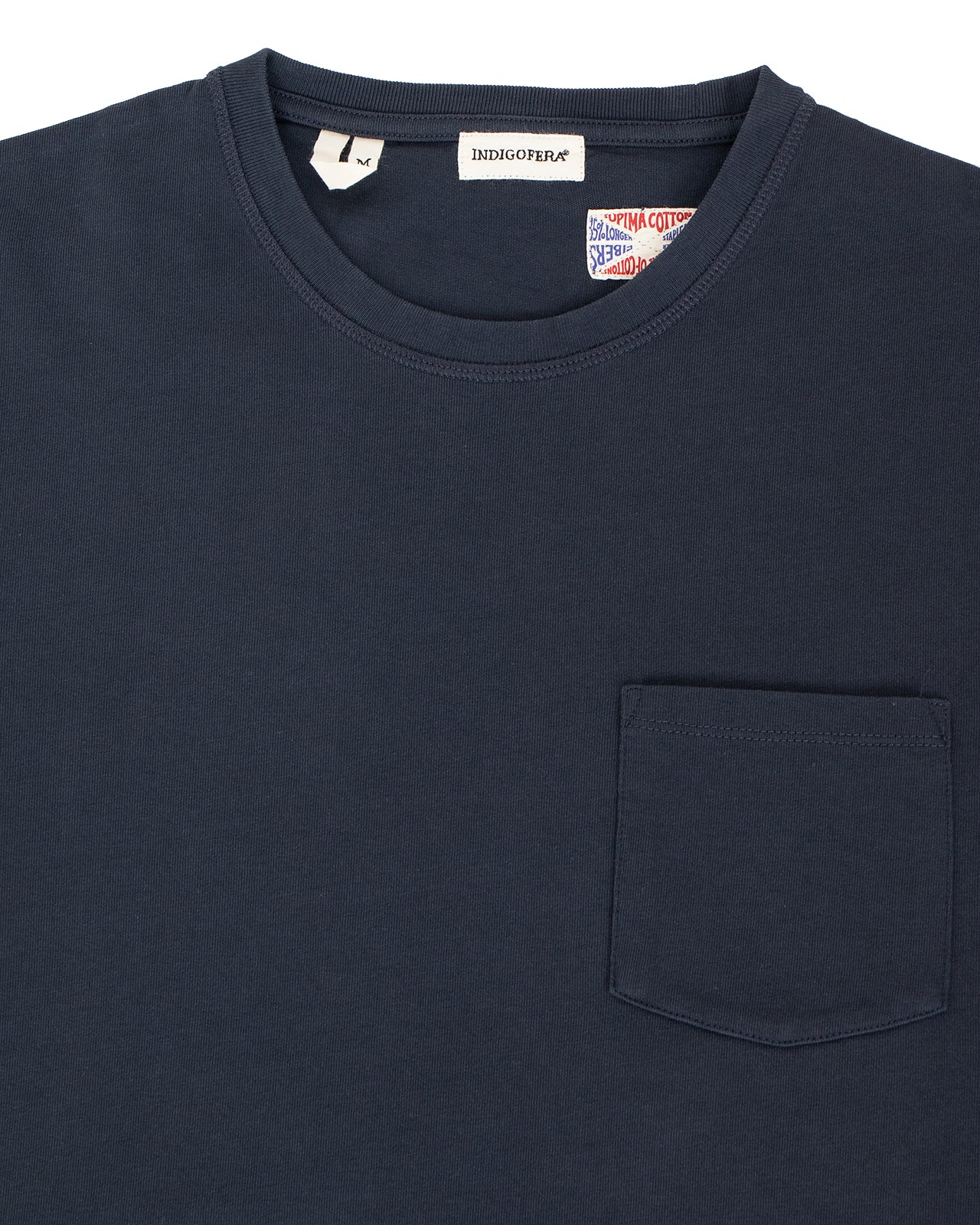 Indigofera Wilson T-Shirt, Argosy Blue - Image 3