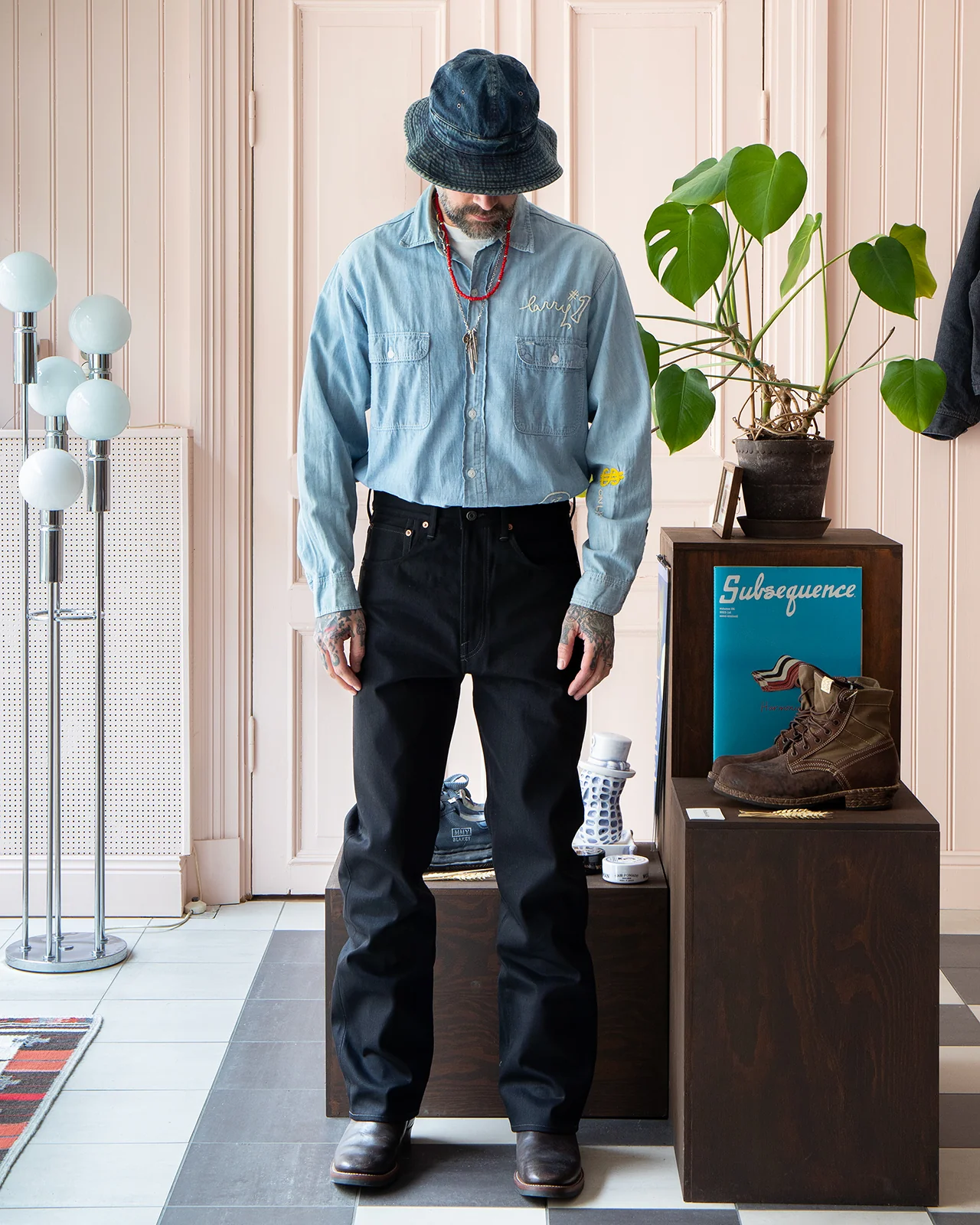 Indigofera Wyatt Jeans, Gunpowder - Image 2