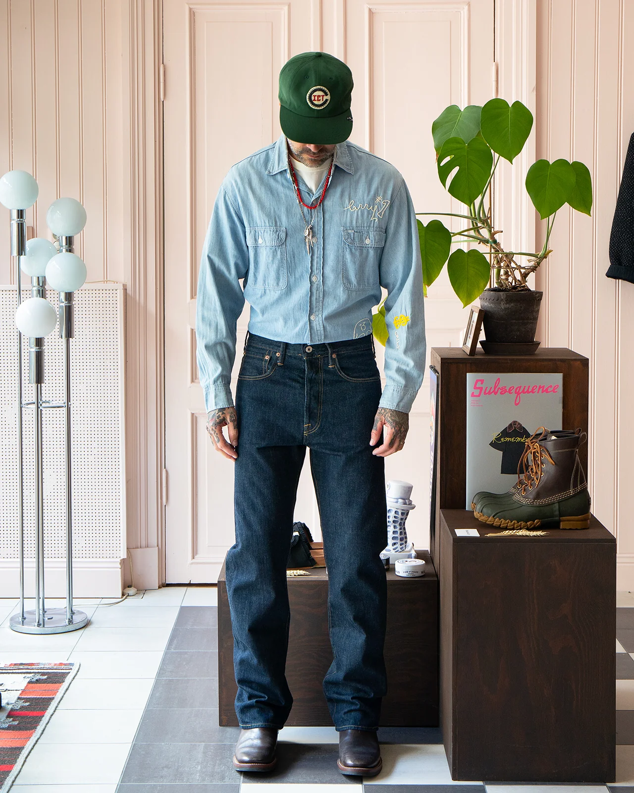Indigofera Wyatt Jeans, Laredo Broken Twill - Image 2