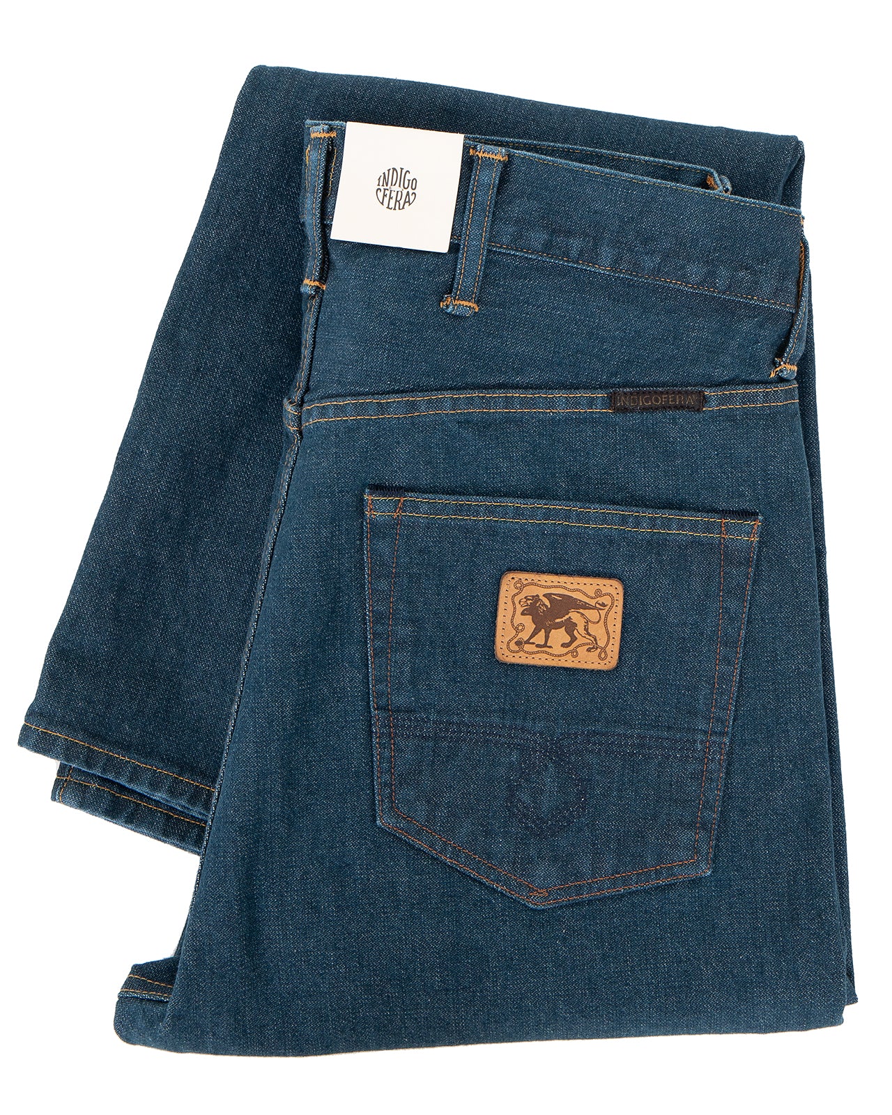 Indigofera Wyatt Jeans, Stampede Broken Twill - Image 5