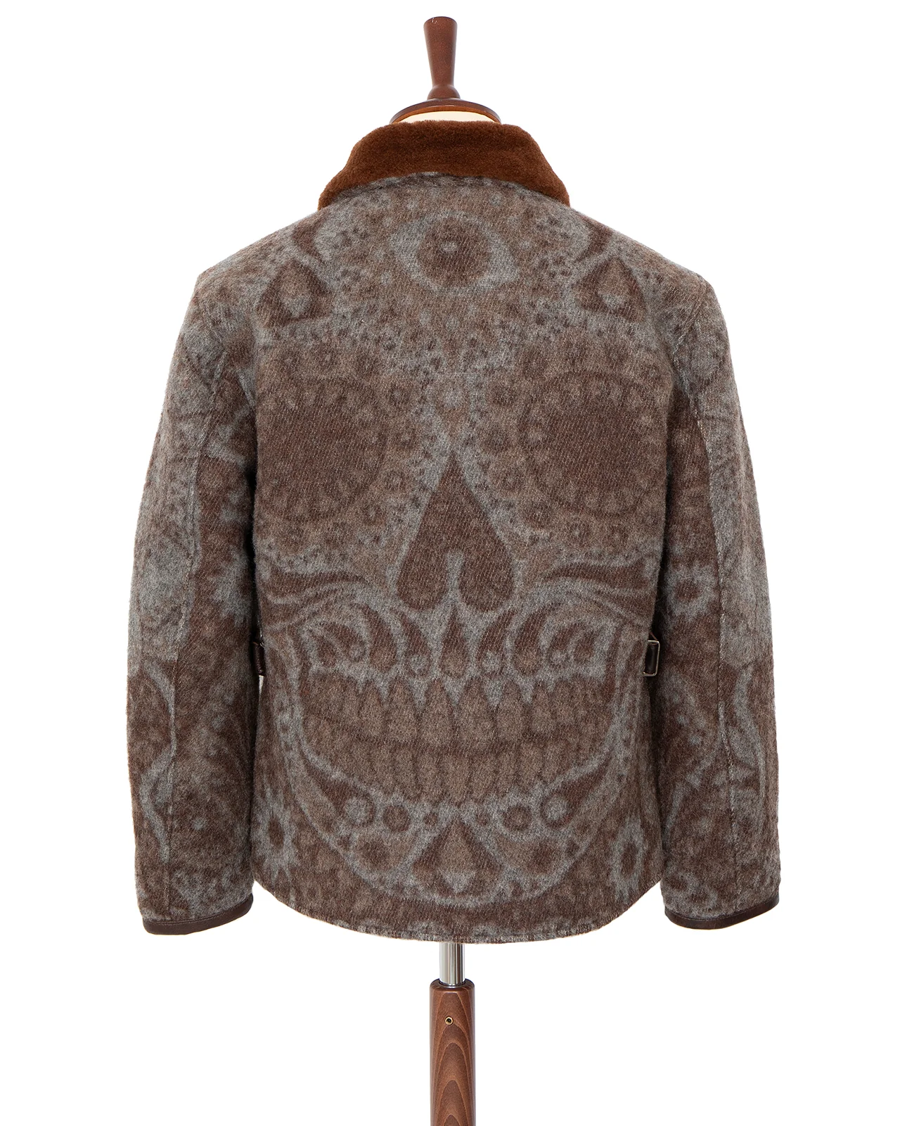 Indigofera x Björn Atldax Bannack Wool Jacket, Dia De Muertos - Image 2