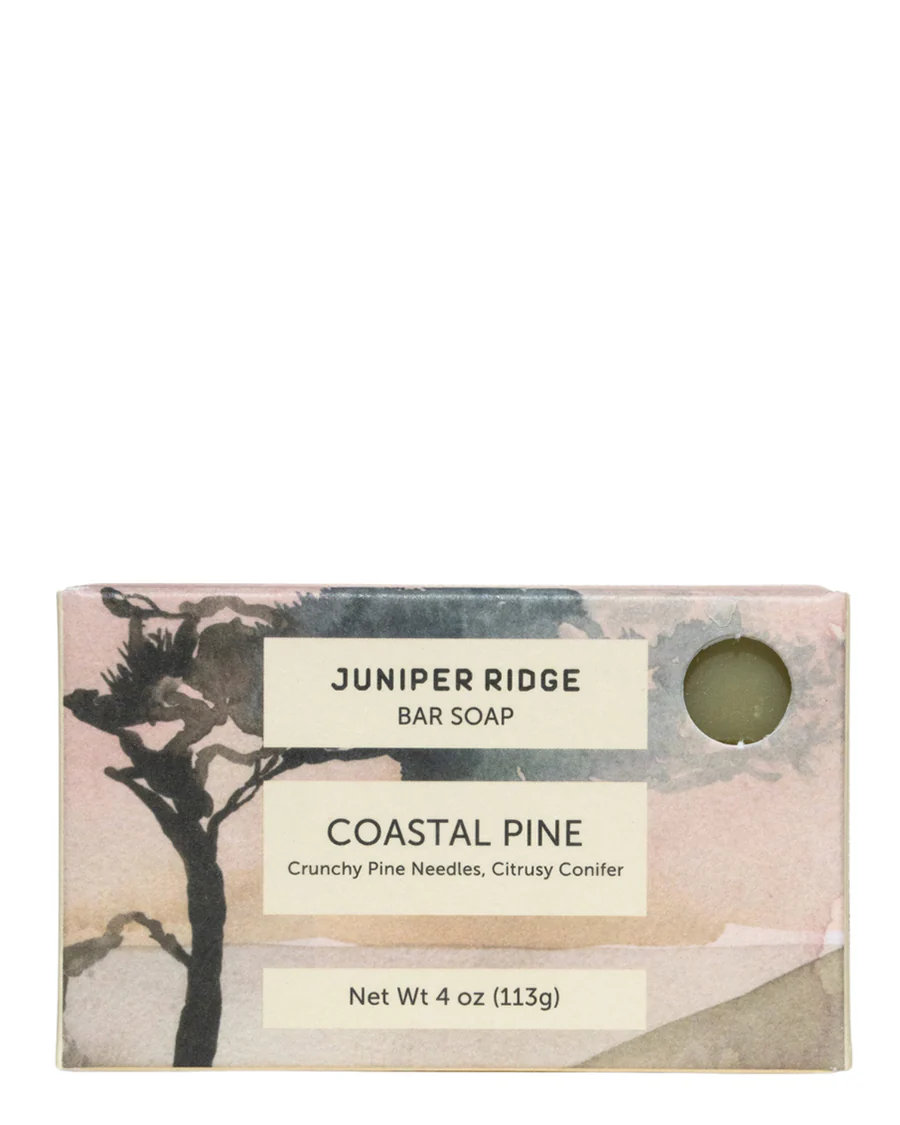 Juniper Ridge Bar Soap, Coastal Pine