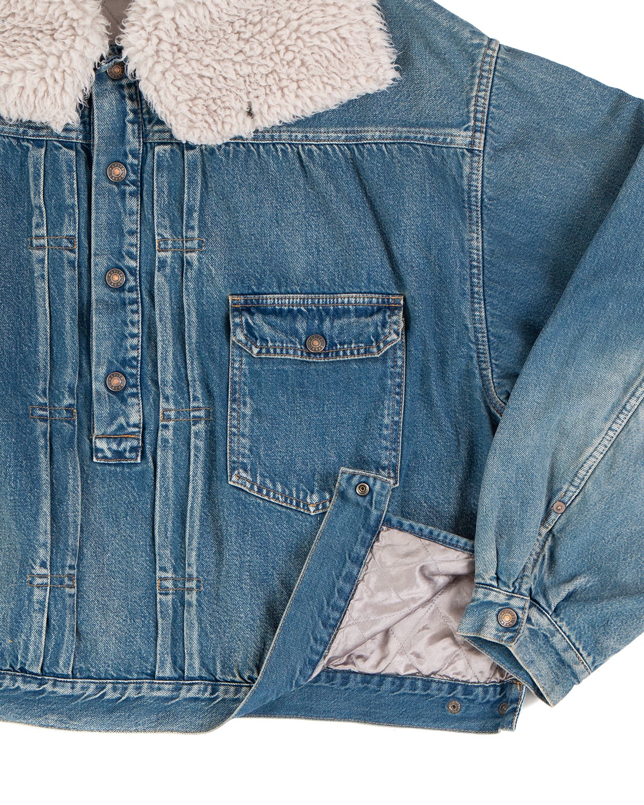 Kapital 11.5oz Denim 1st Jacket Anorak - Image 4