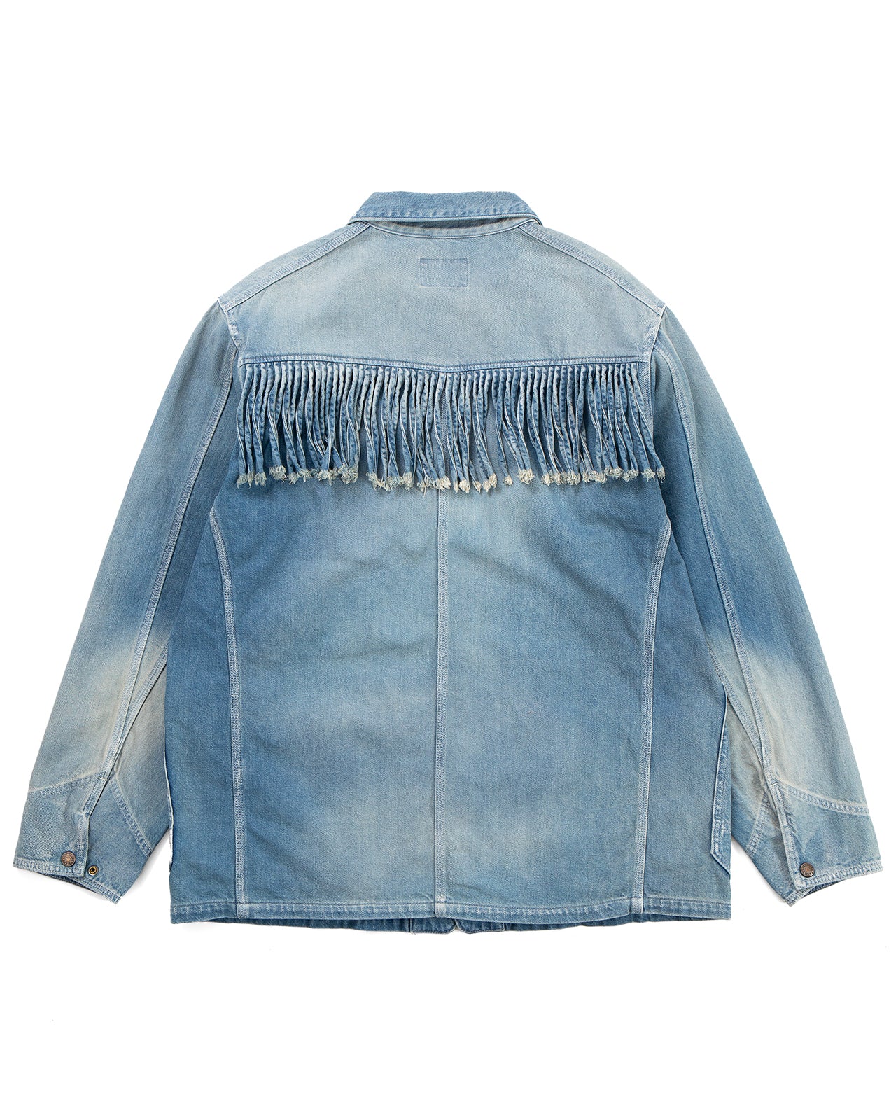 Kapital 11.5oz Denim Fringe Coverall - Image 5