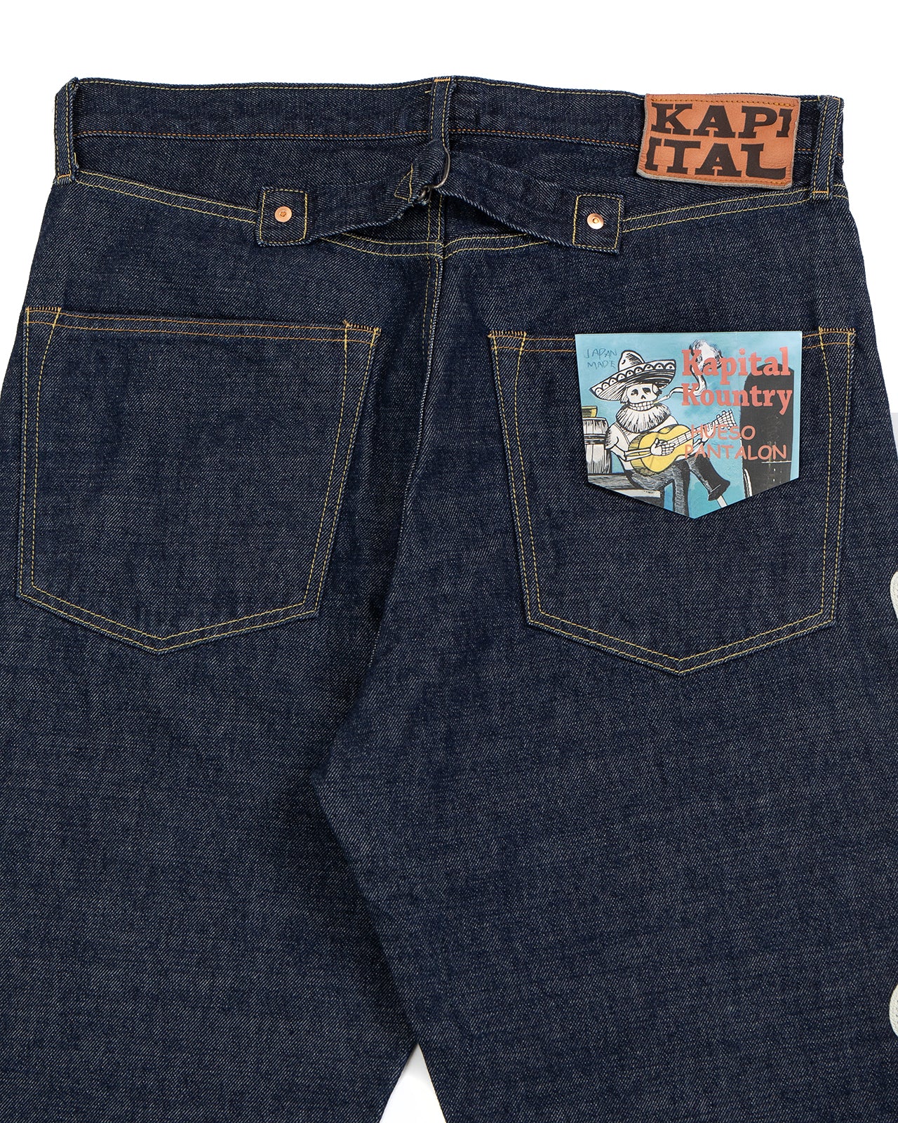 Kapital 12,5oz Denim Mexican Tuxedo 5P Okagilly - Image 5