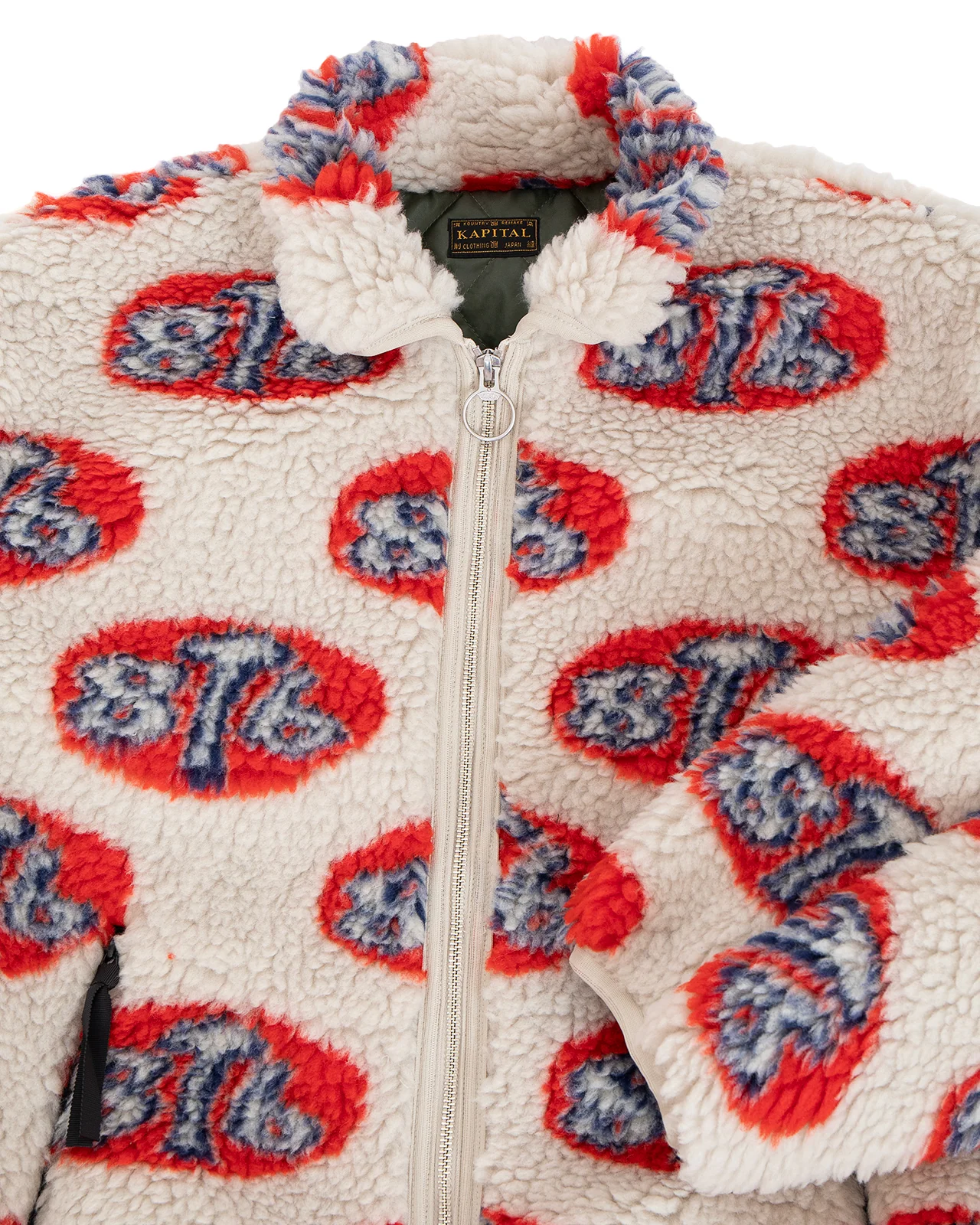 Kapital 8T6 Boa Fleece Drizzler Jacket - Image 3