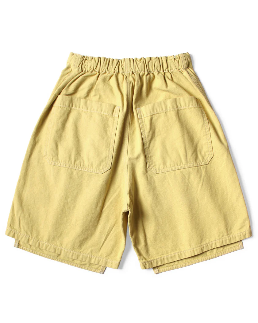 Kapital Canvas W-Knee Easy Shorts Pants - Image 3