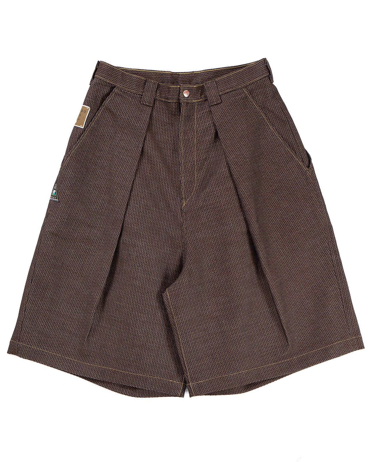 Kapital Century Denim KOME-KOME Jorts (Shallow), No. 5