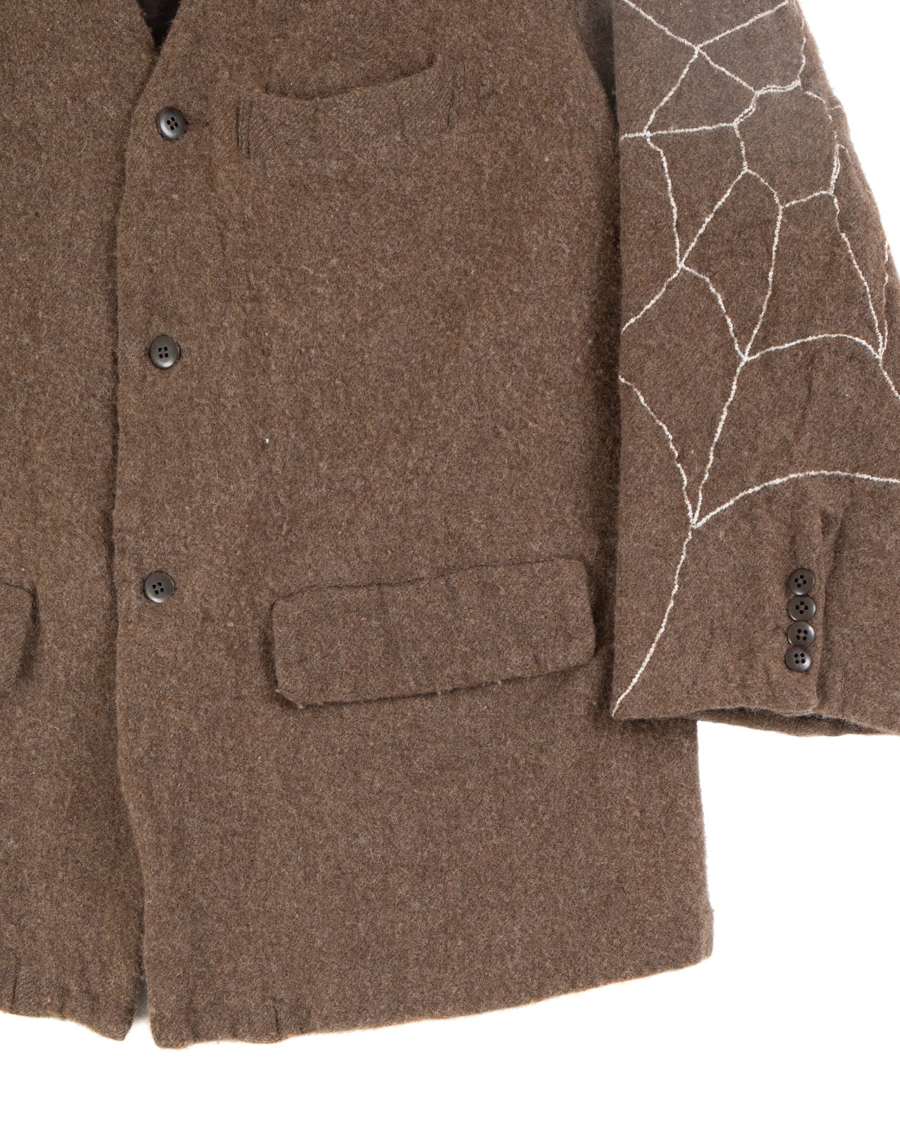Kapital Fulling Wool Casa Jacket (KOUNTRY Dream Catch), Brown - Image 5