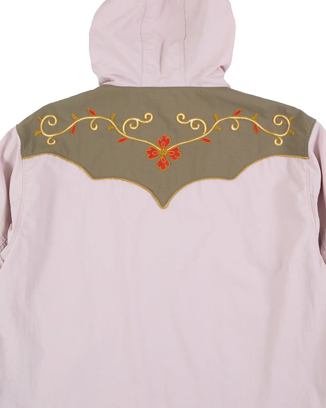Kapital Nylon Taffta 2tones Tennessee Cactus Flower Parka, Pink - Image 5