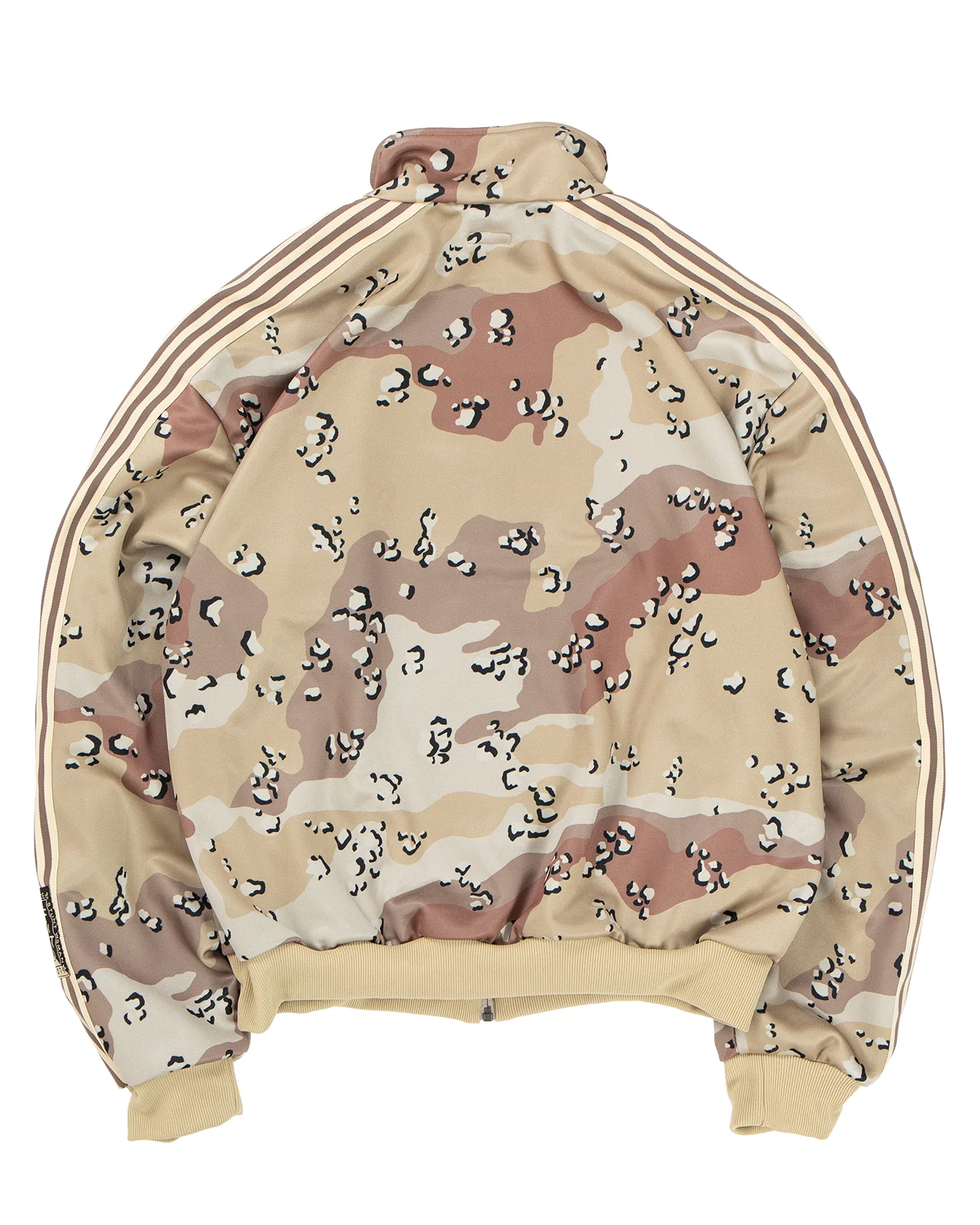 Kapital Smooth Jersey Choco-Chip Camo Track Jacket, Beige - Image 5
