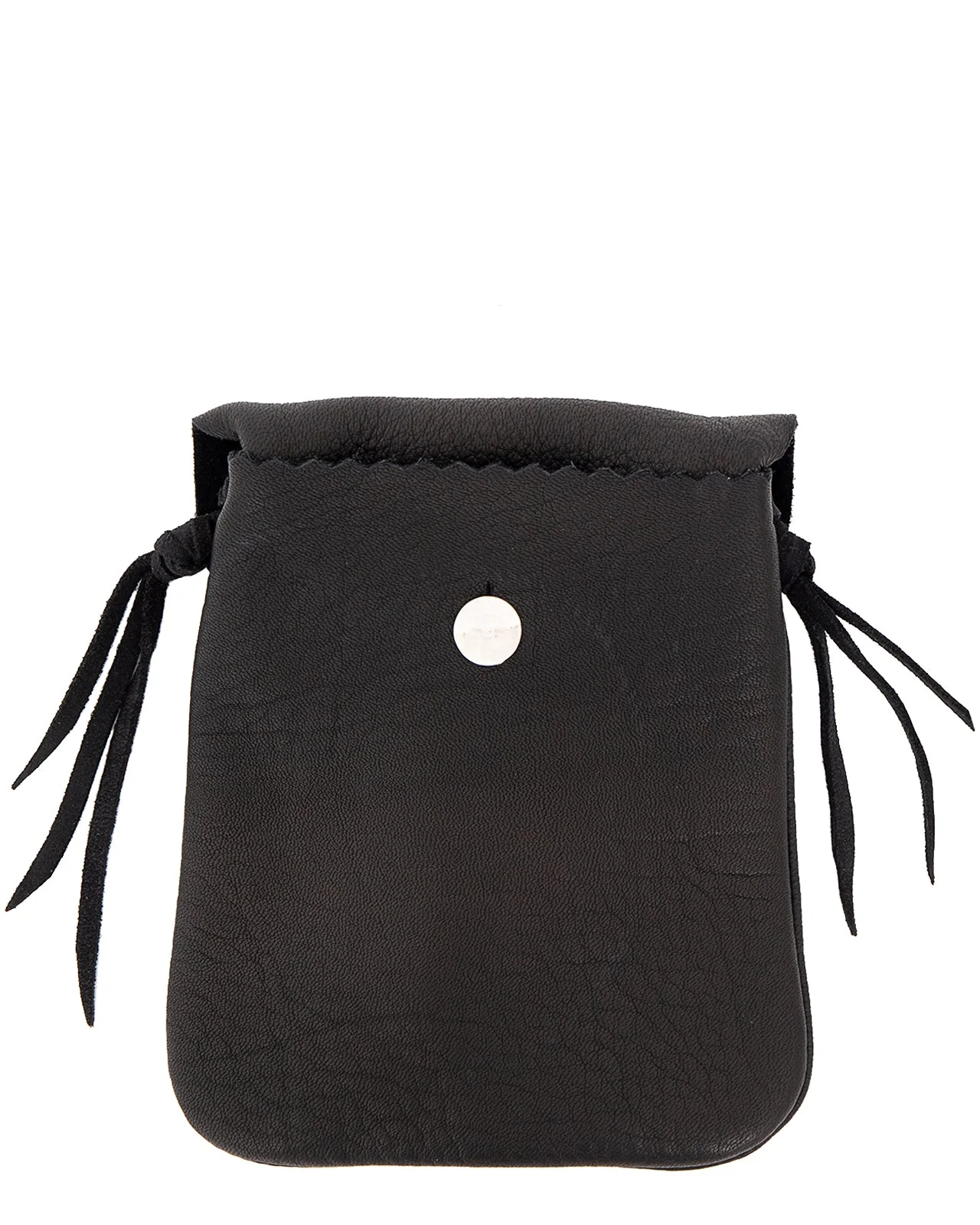 Larry Smith Deerskin Medicine Shoulder Pouch - Image 4
