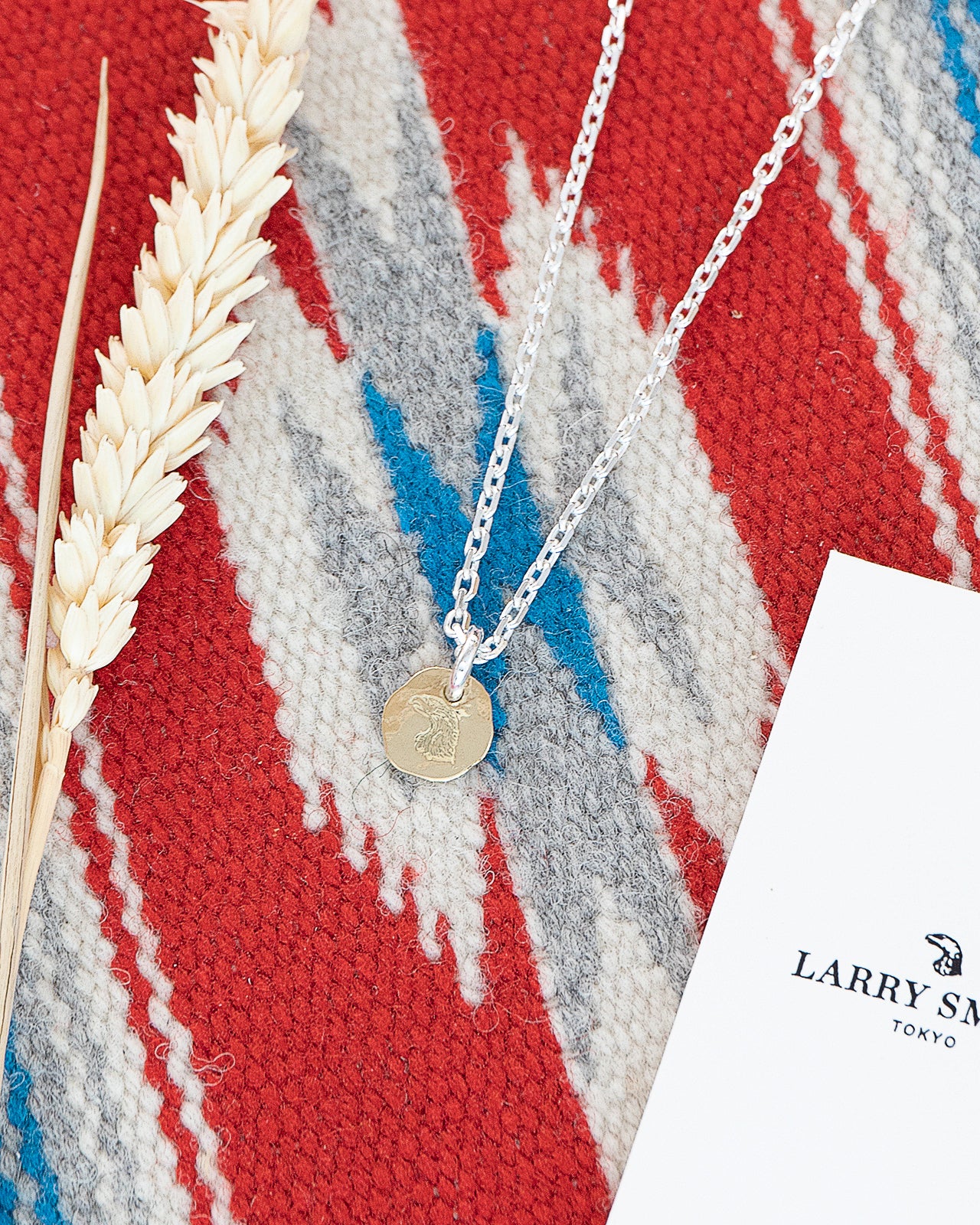 Larry Smith 18K Gold Eagle Head Pendant - Image 4