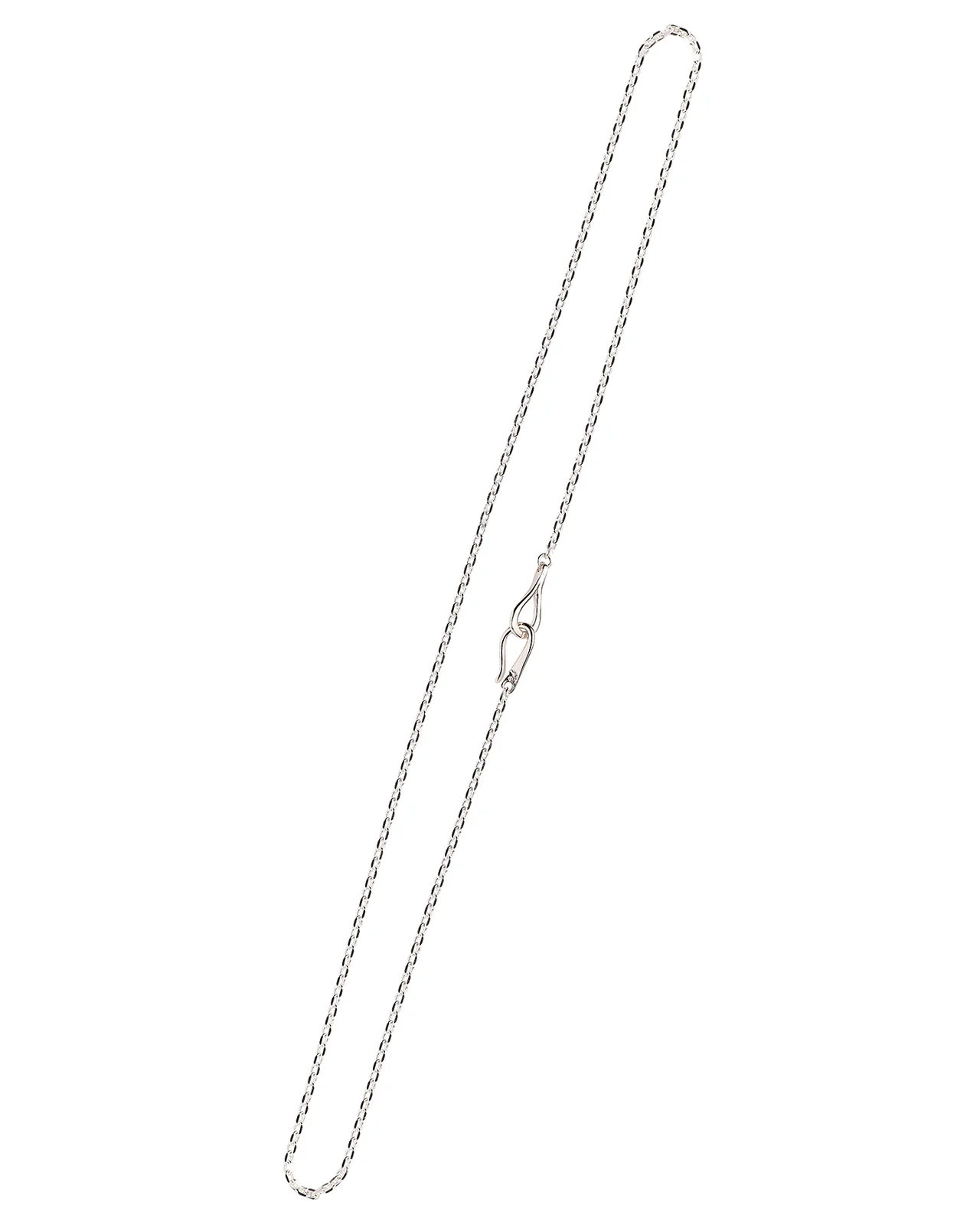 Larry Smith Silver Chain, 50cm, Small