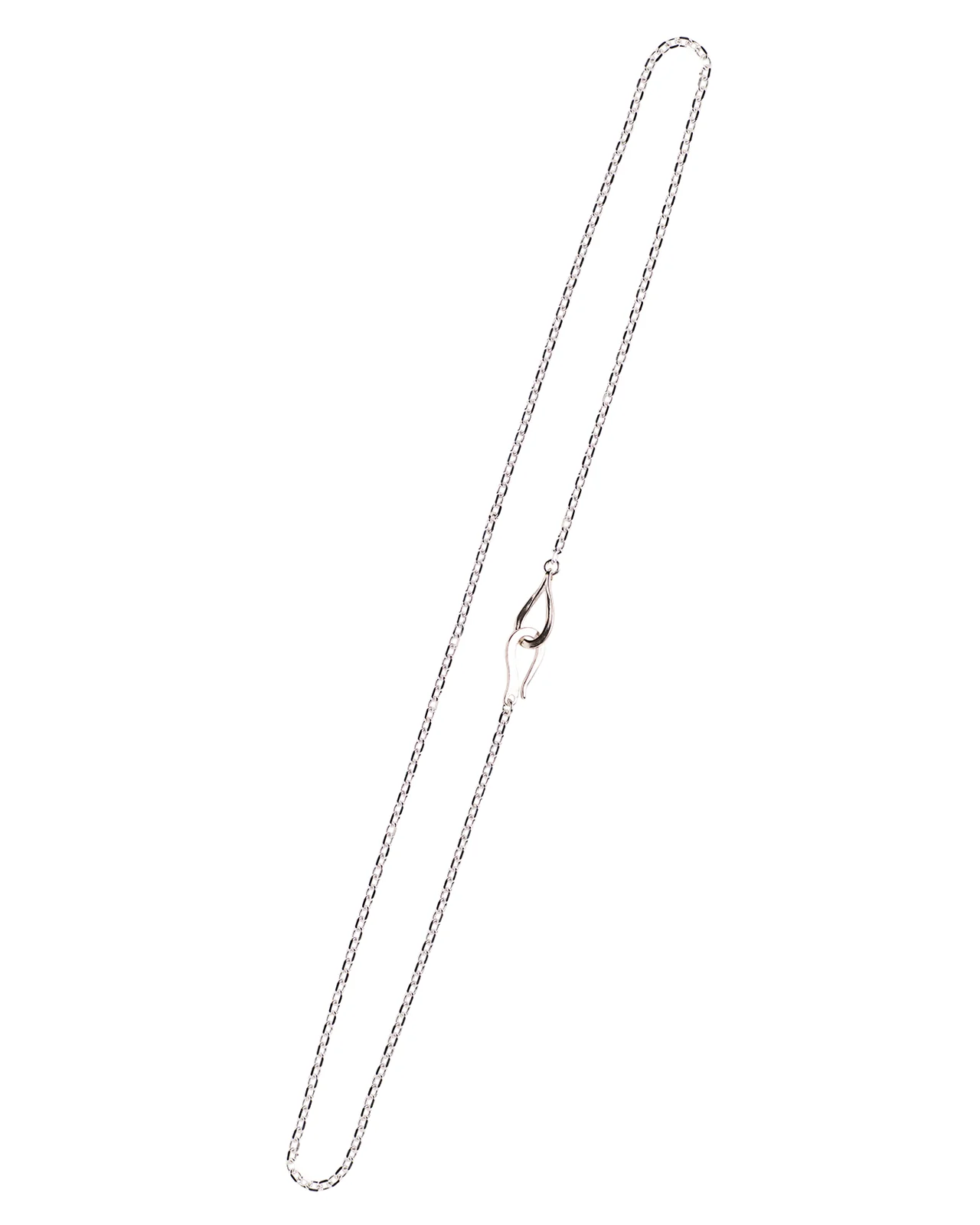 Larry Smith Silver Chain, 70cm, Medium