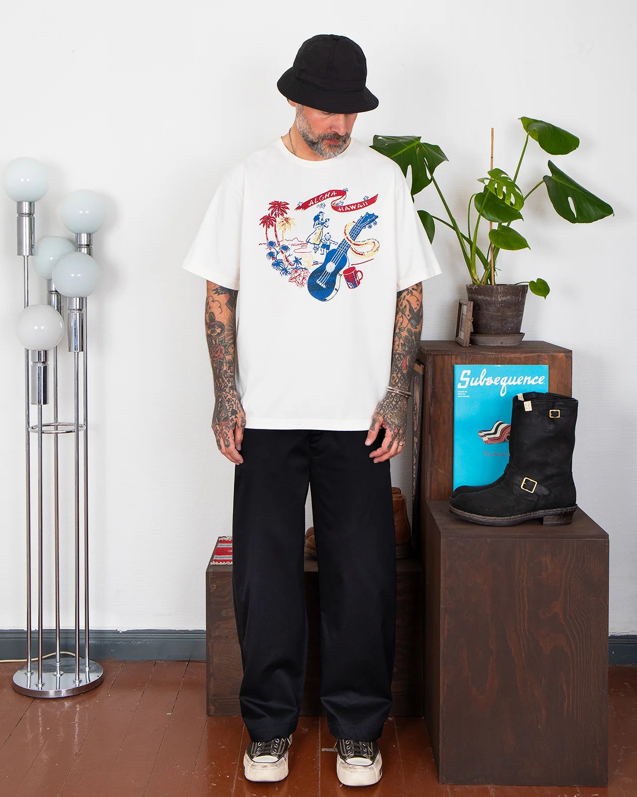 Porter Classic Aloha T-Shirt Ukulele - Image 2