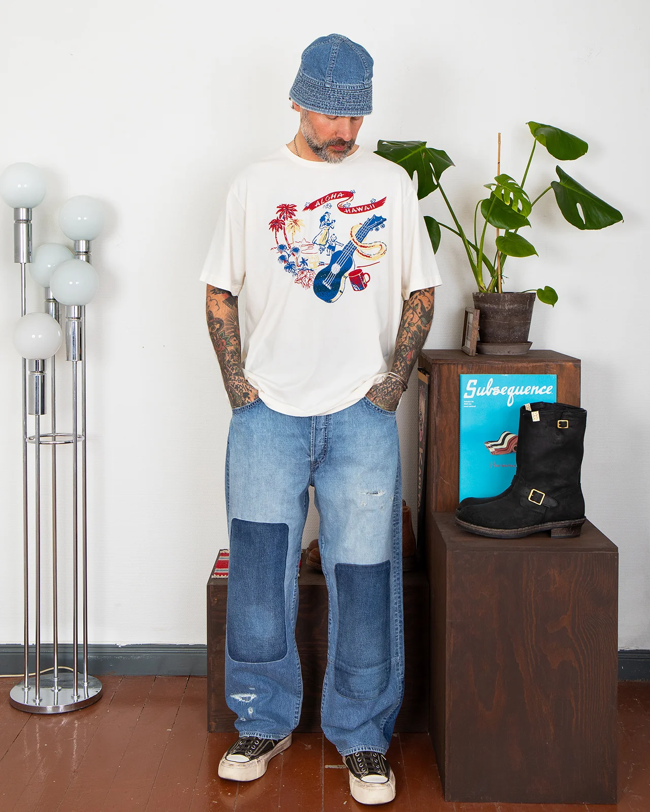 Porter Classic Aloha T-Shirt Ukulele - Image 4