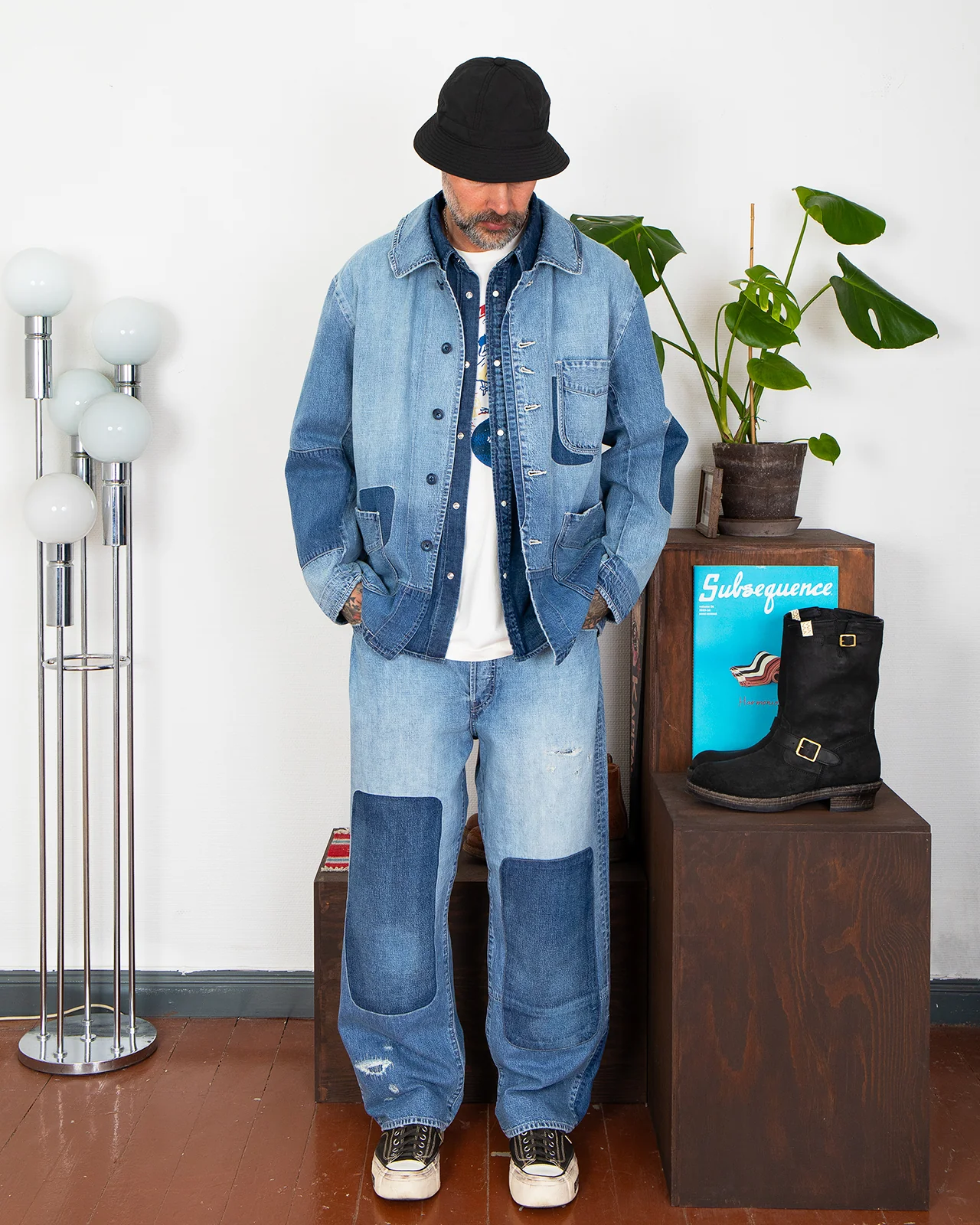 Porter Classic Cannery Row Denim Pants - Image 2