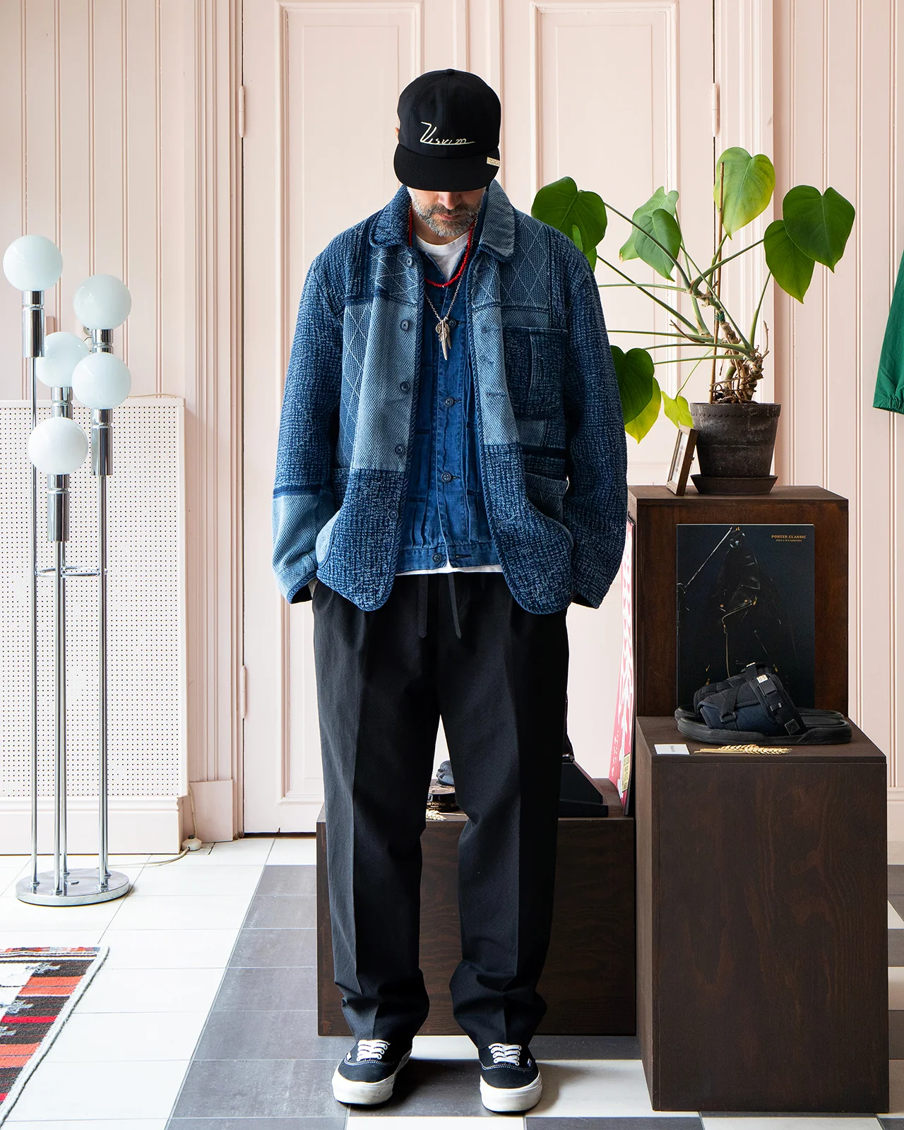 Porter Classic Kendo French Jacket, Blue - Image 2
